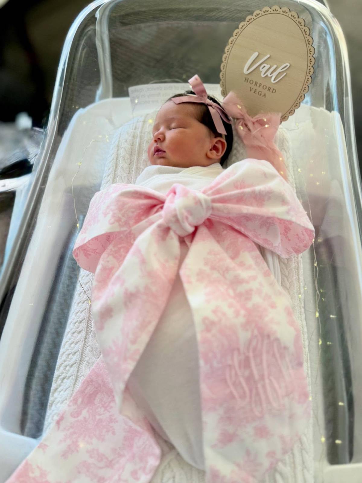 La Miss Universo 2003, Amelia Vega, dio a luz a su sexto hijo