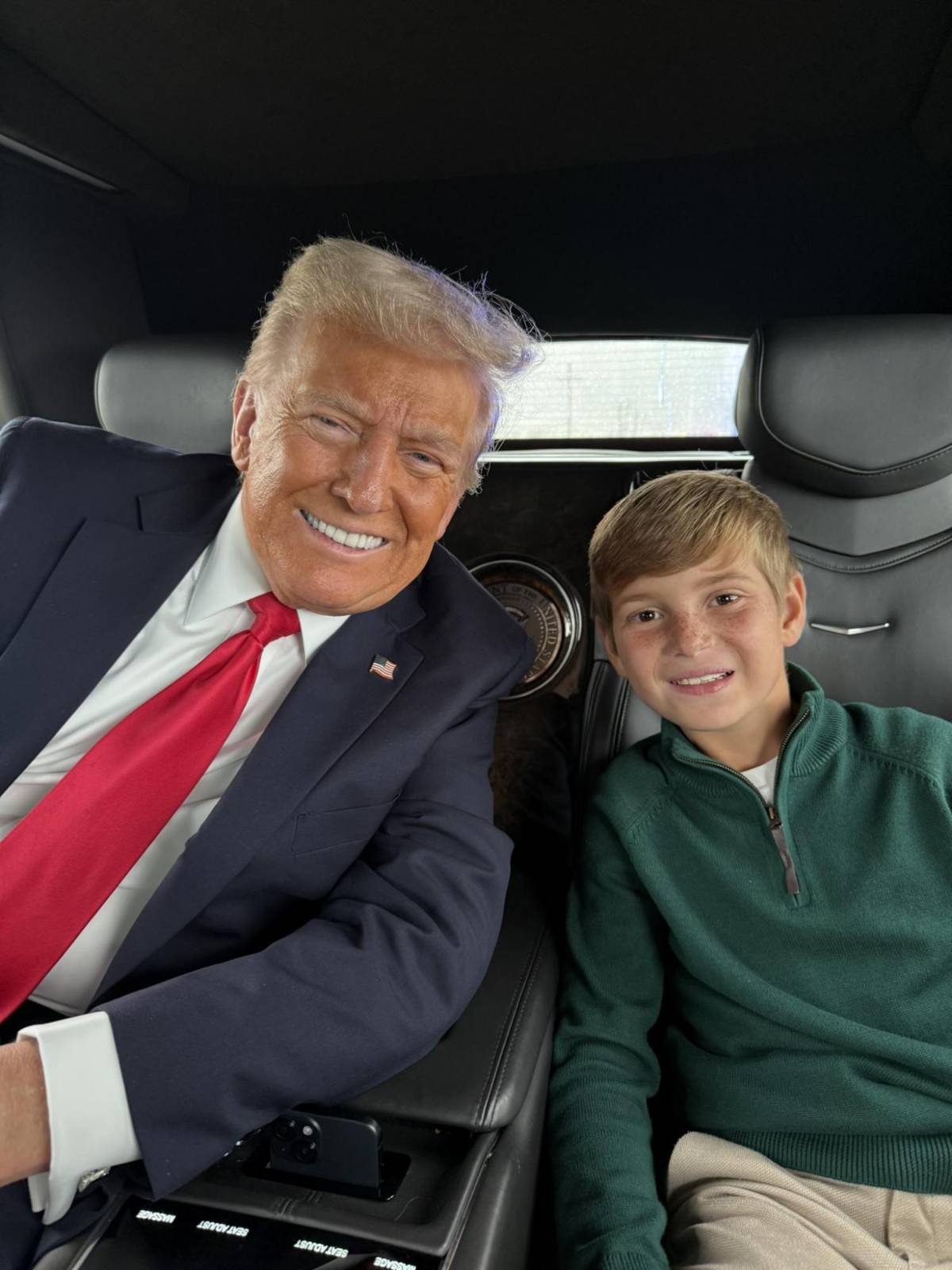 Nietos de Trump acaparan reflectores tras su regreso al poder