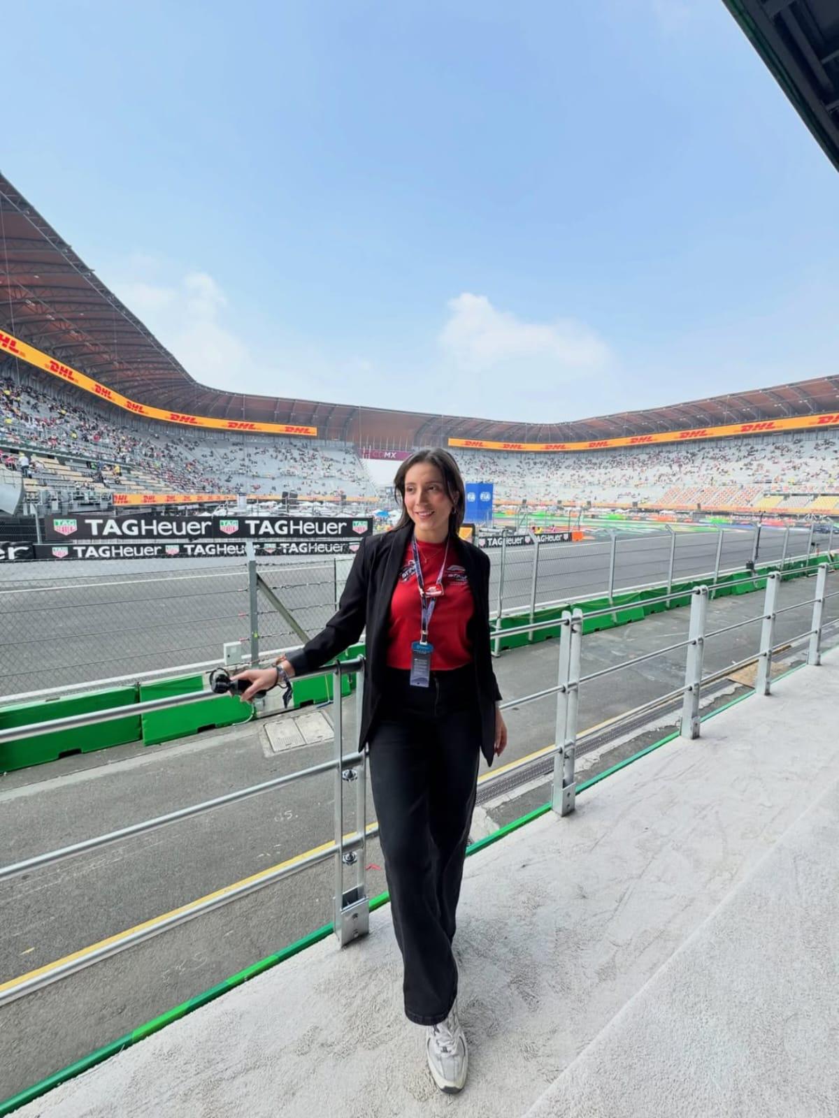 Diana Lara cumple un sueño y llega por primera vez a la Fórmula 1