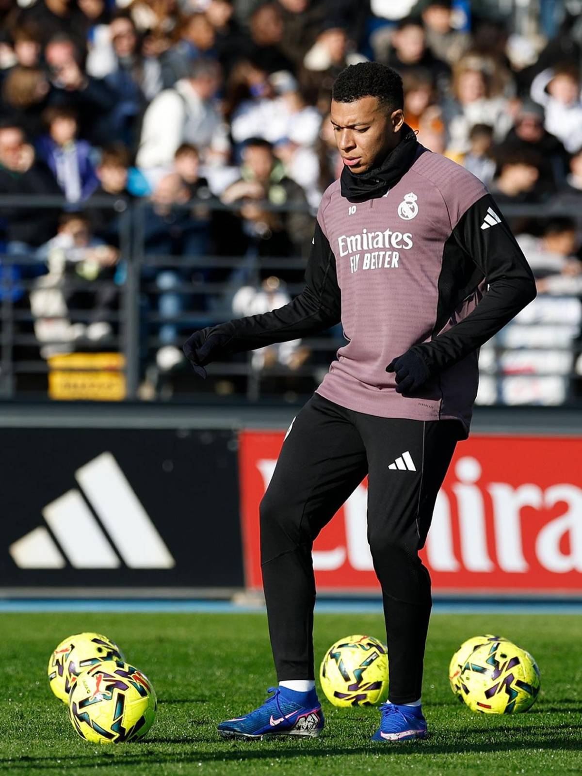Real Madrid y Mbappé desatan locura en entrenamiento: una visita especial