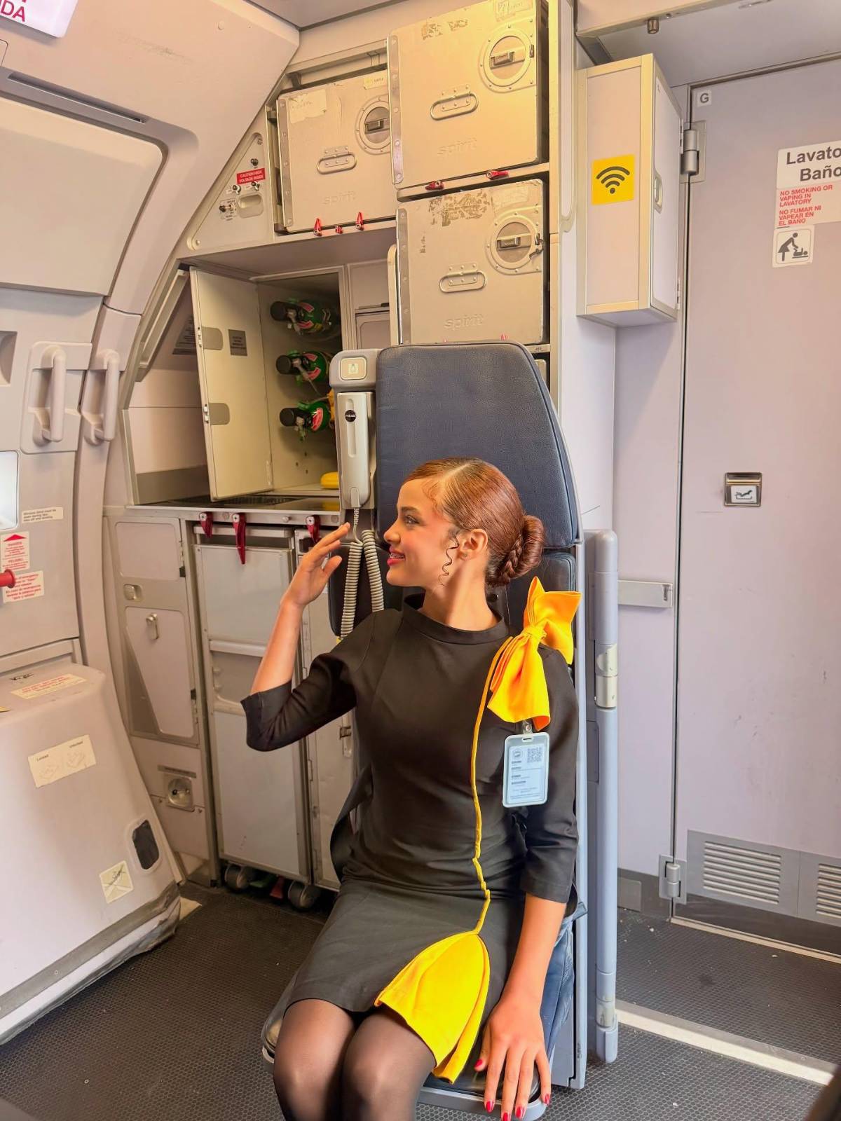 Escuela de aviación hondureña despide y agradece a Spirit Airlines