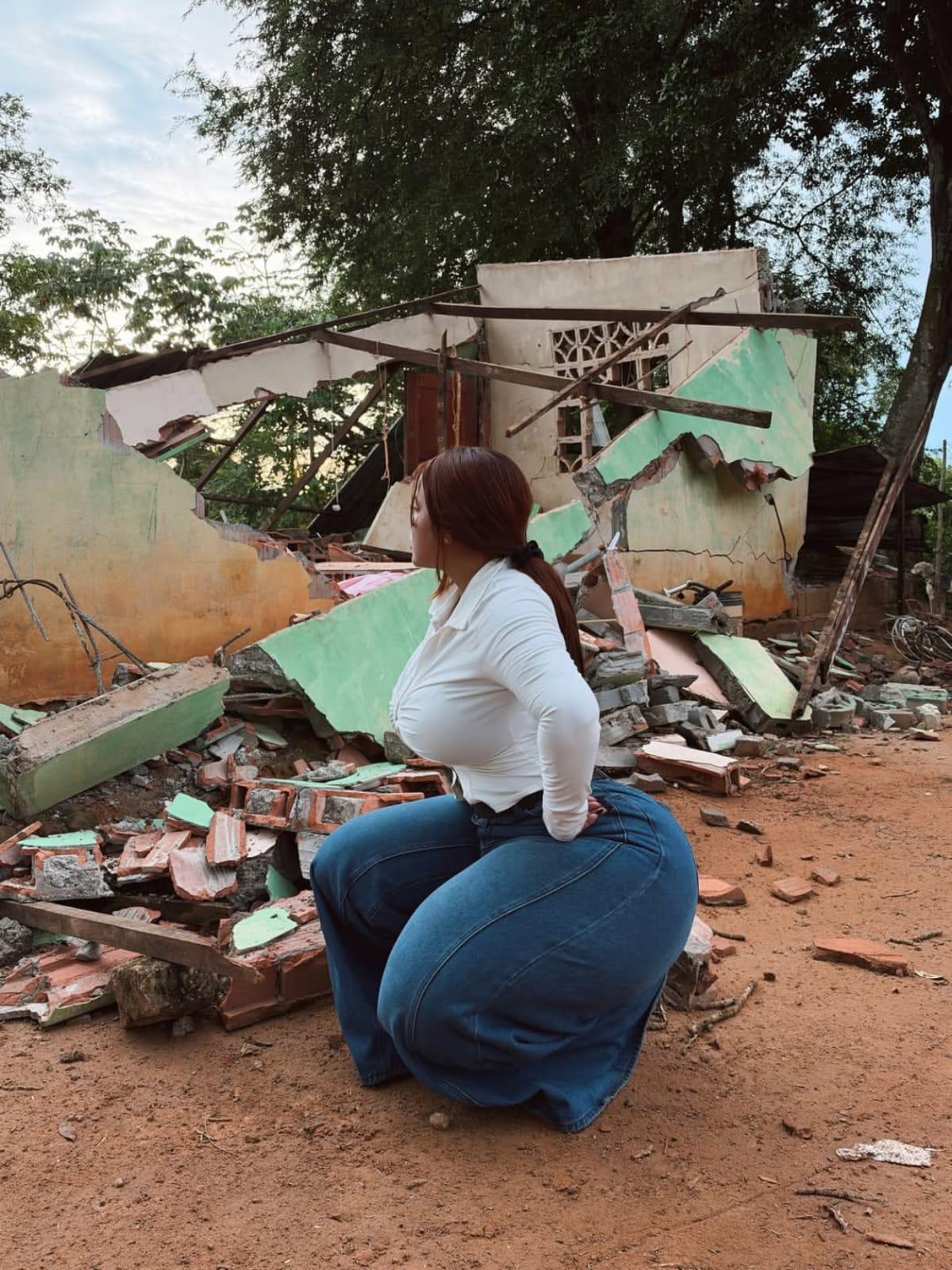 Gracie Bon sigue ayudando en Panamá pese a las críticas por sus fotos