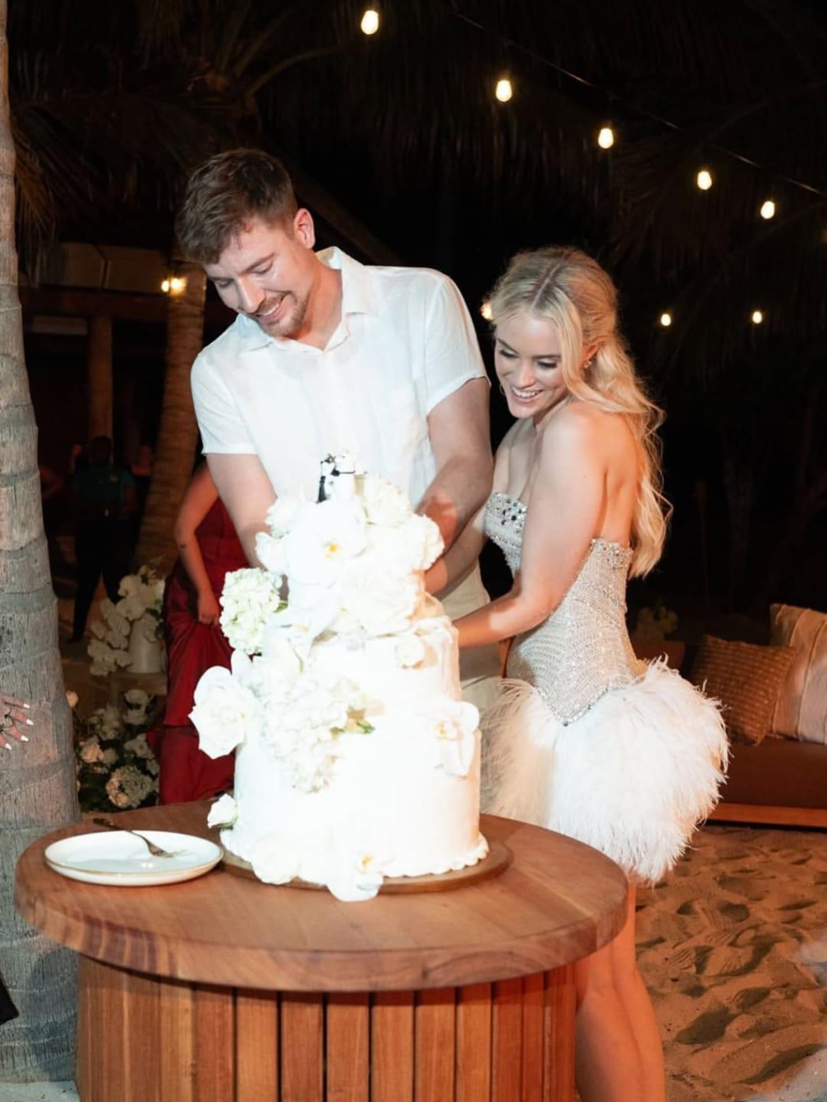 MrBeast deja los retos por el altar: así fue su exclusiva boda en una isla del Caribe