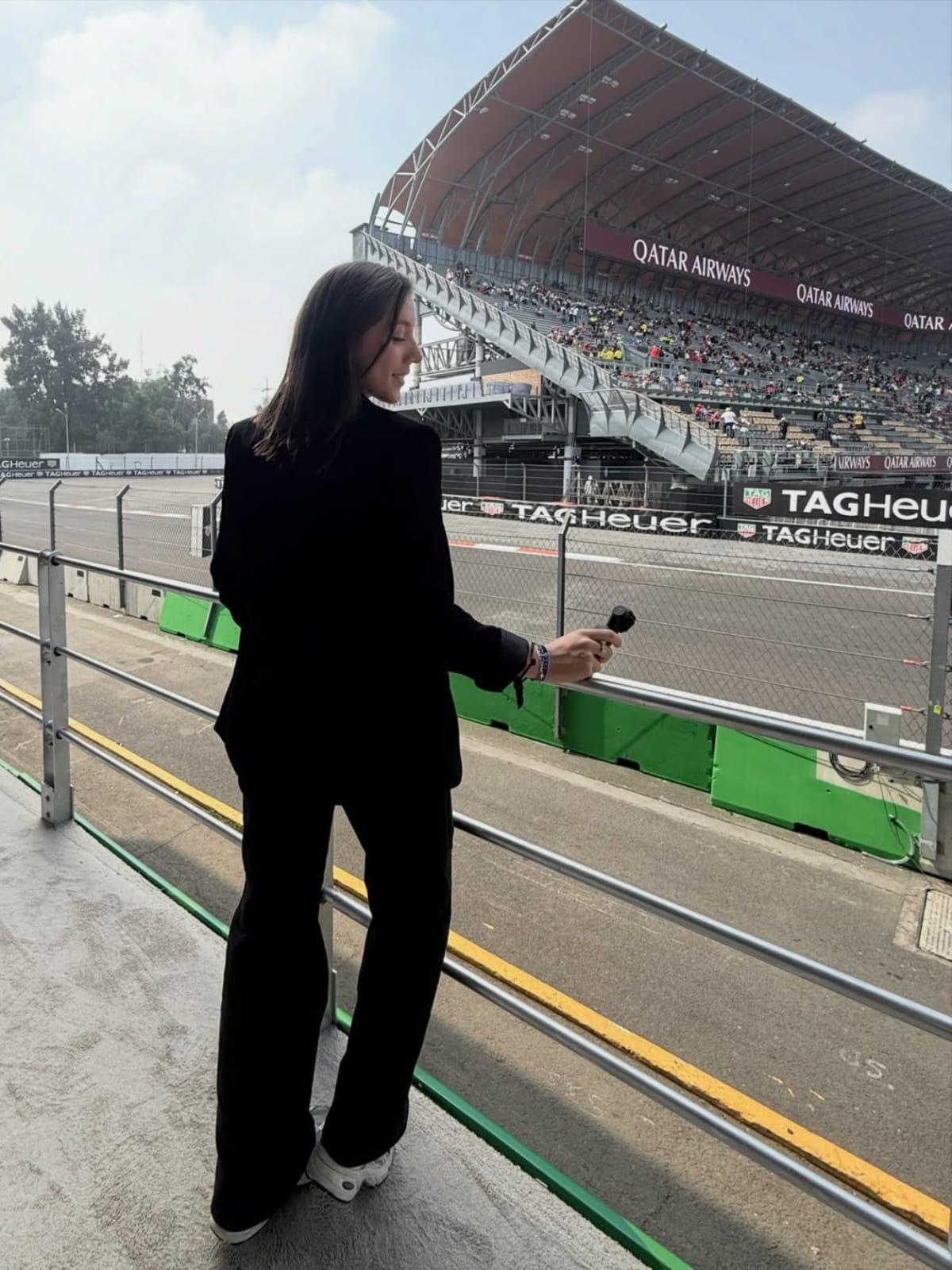 Diana Lara cumple un sueño y llega por primera vez a la Fórmula 1