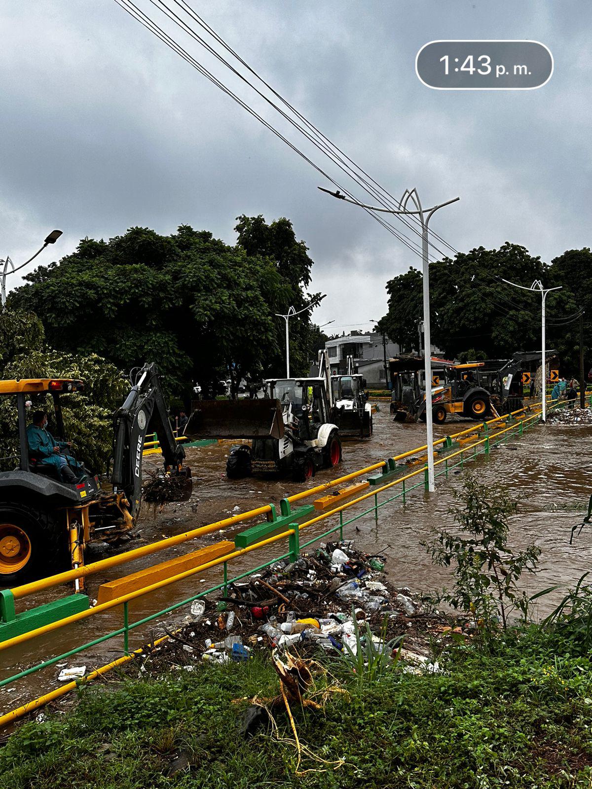 Calles que se inundan y debes evitar en San Pedro Sula cuando llueve