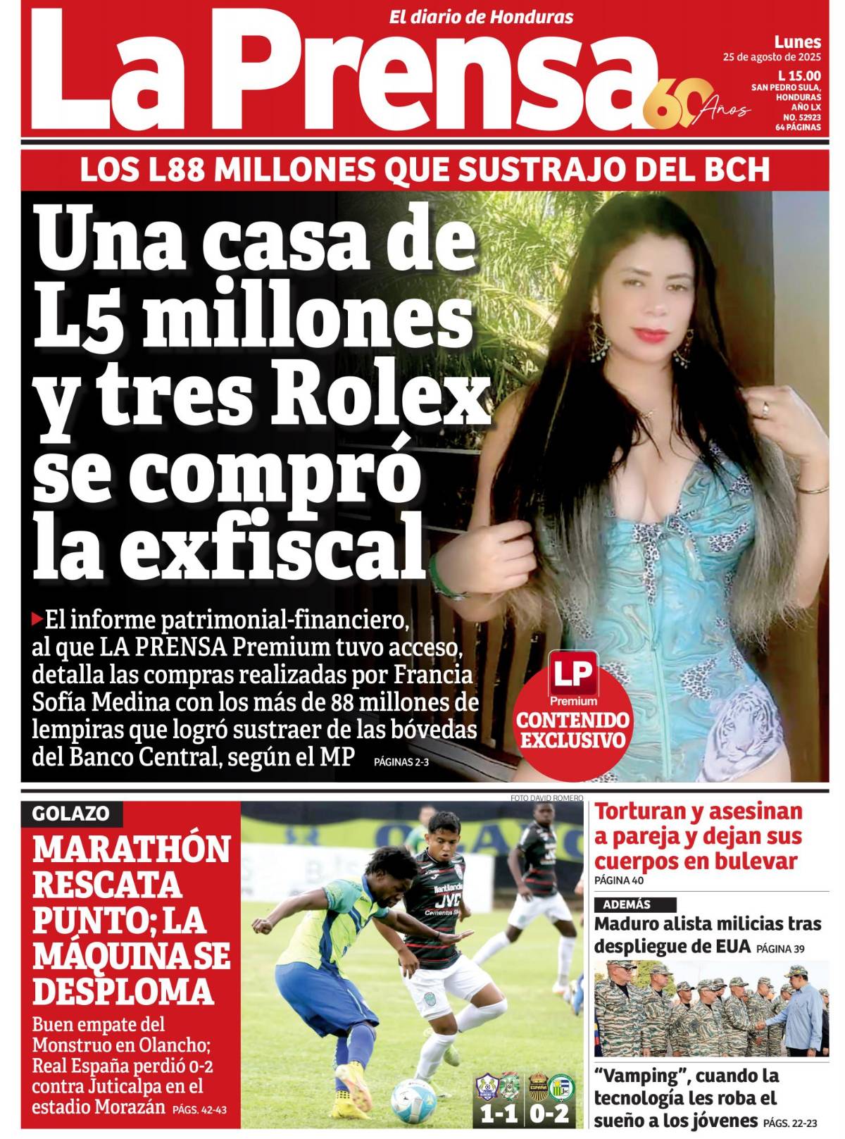 Una casa de L5 millones y tres Rolex se compró la exfiscal