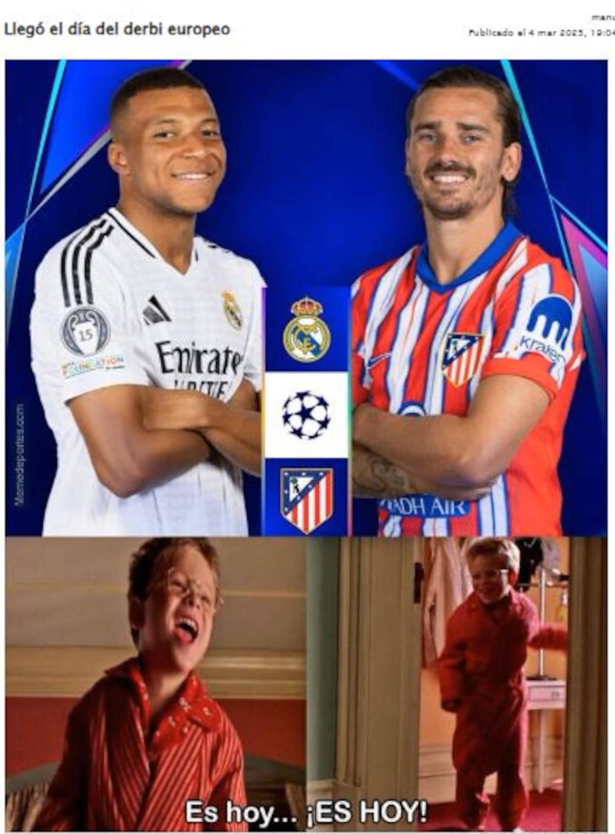 Los memes del triunfo de Real Madrid: se burlan de Atlético y Barcelona
