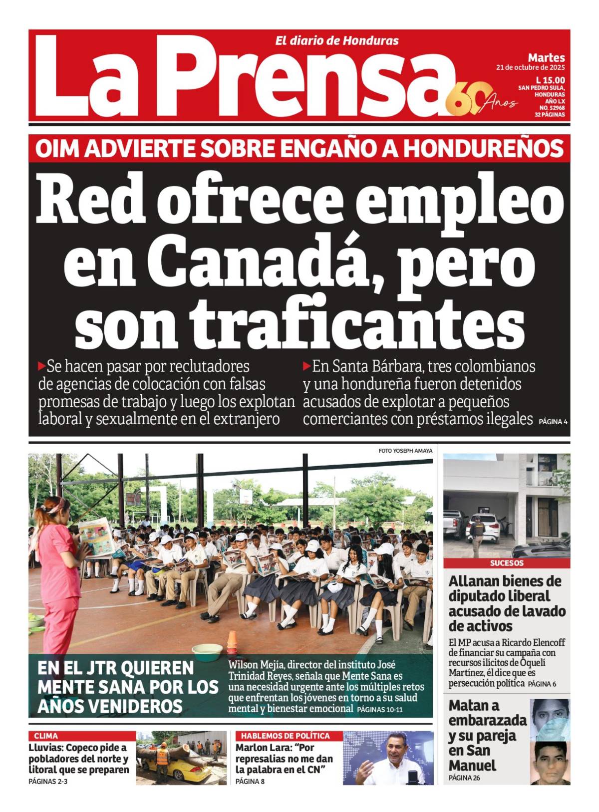 Red ofrece empleo en Canadá, pero son traficantes