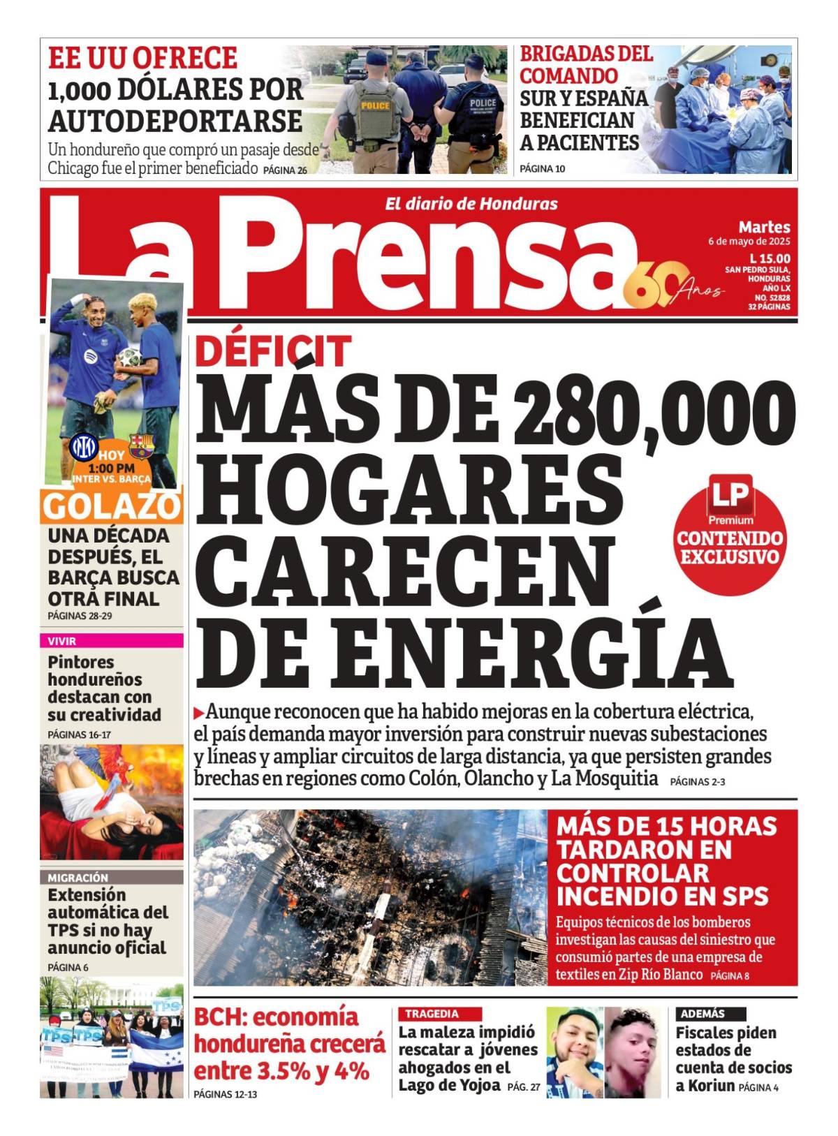 Más de 280,000 hogares carecen de energía