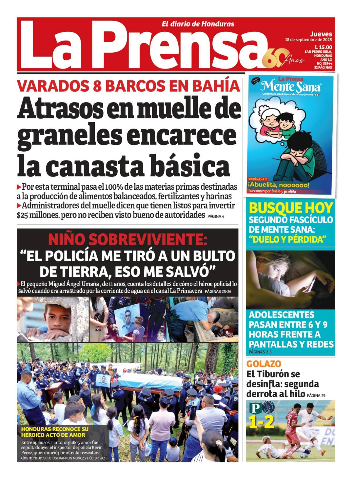 Atrasos en muelle de graneles encarece la canasta básica