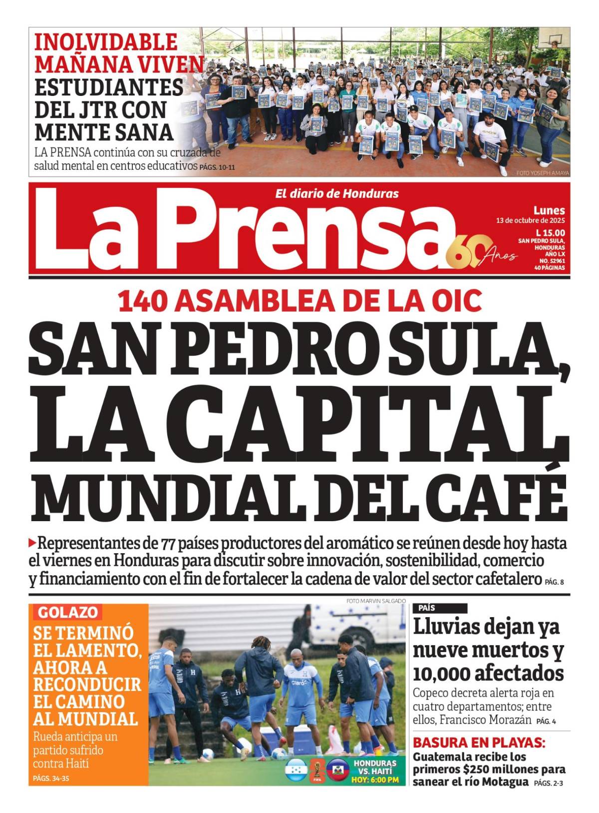 San Pedro Sula, la capital mundial del café