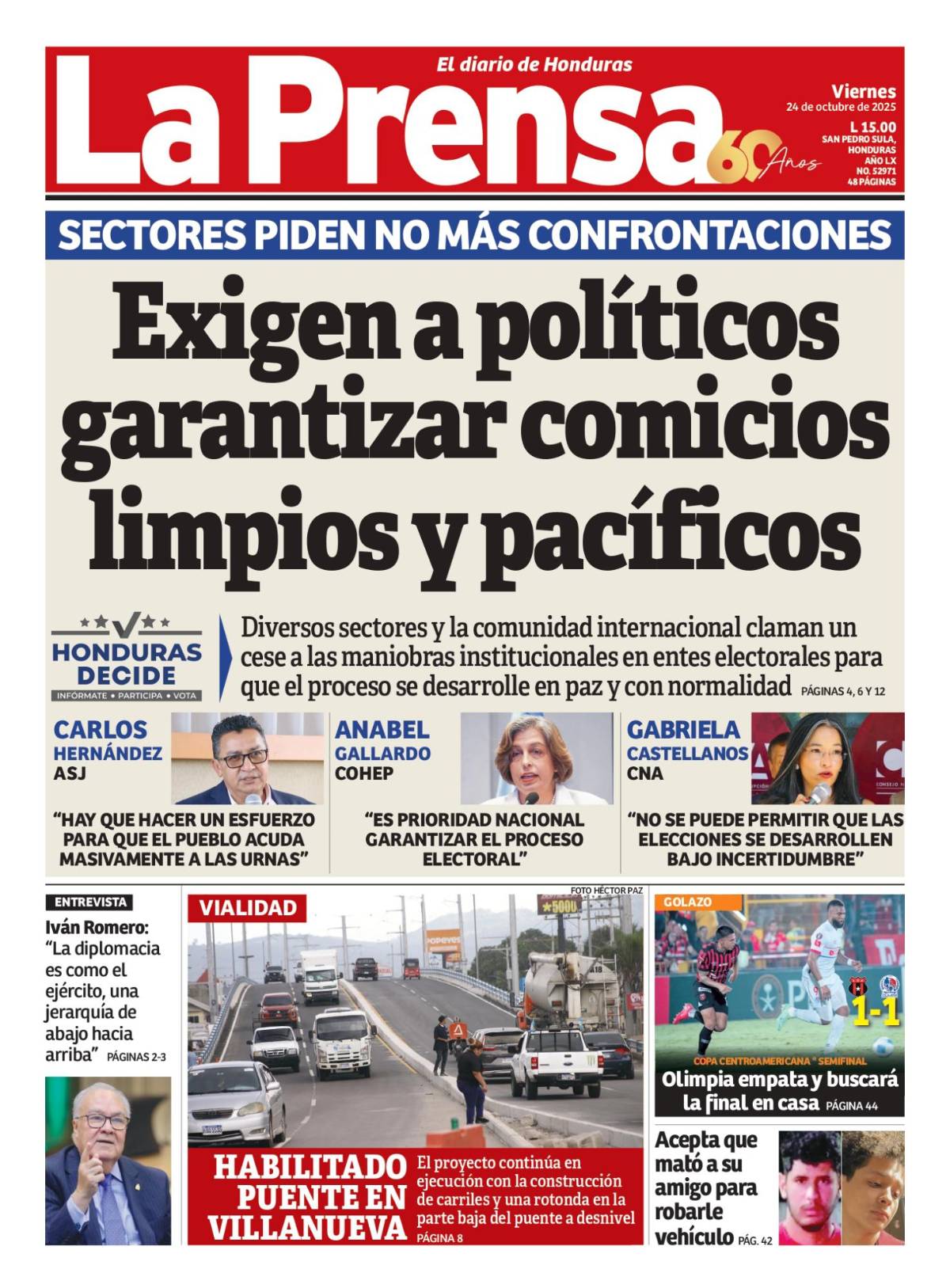 Exigen a políticos garantizar comicios limpios y pacíficos