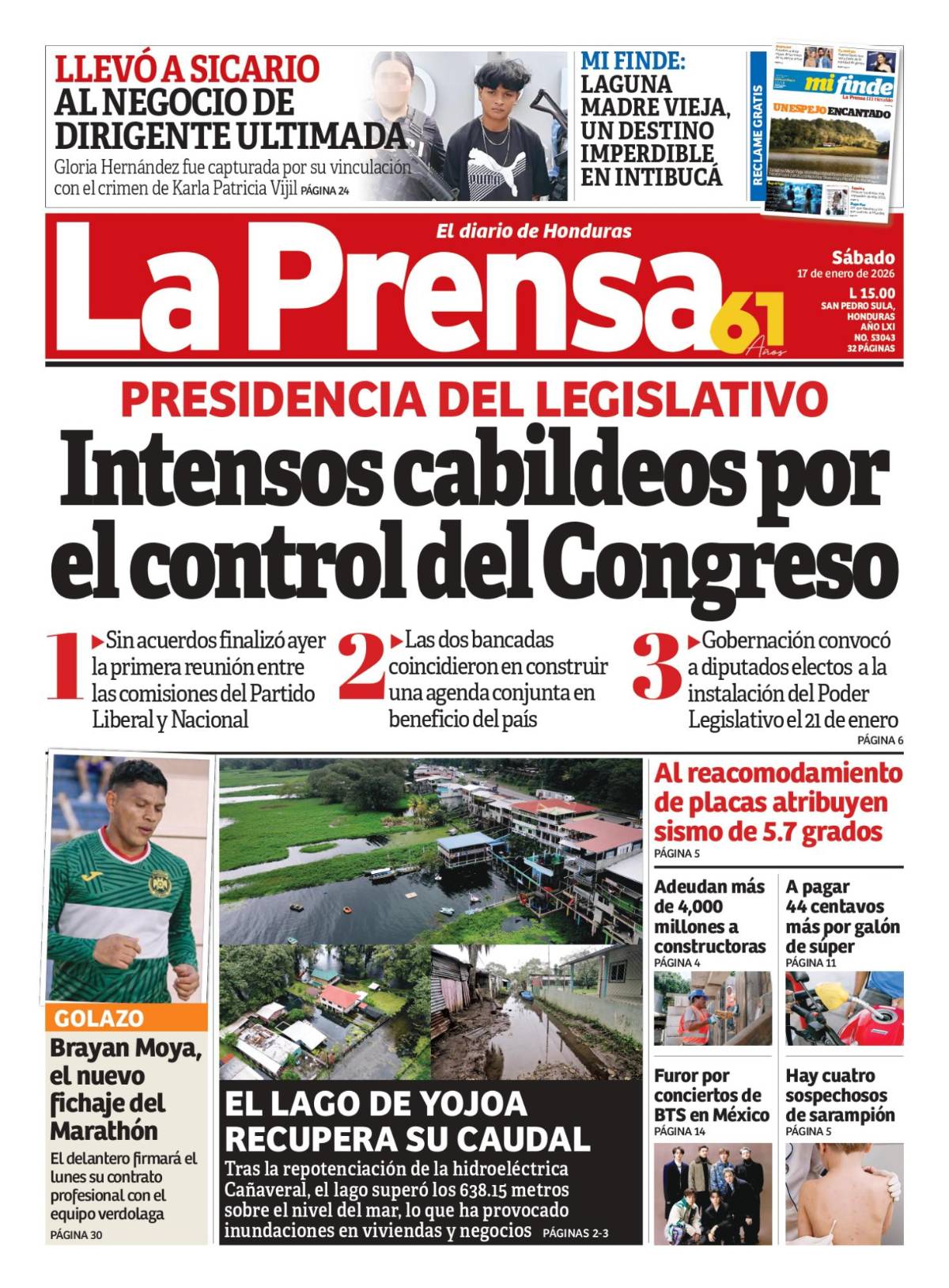Intensos cabildeos por el control del Congreso