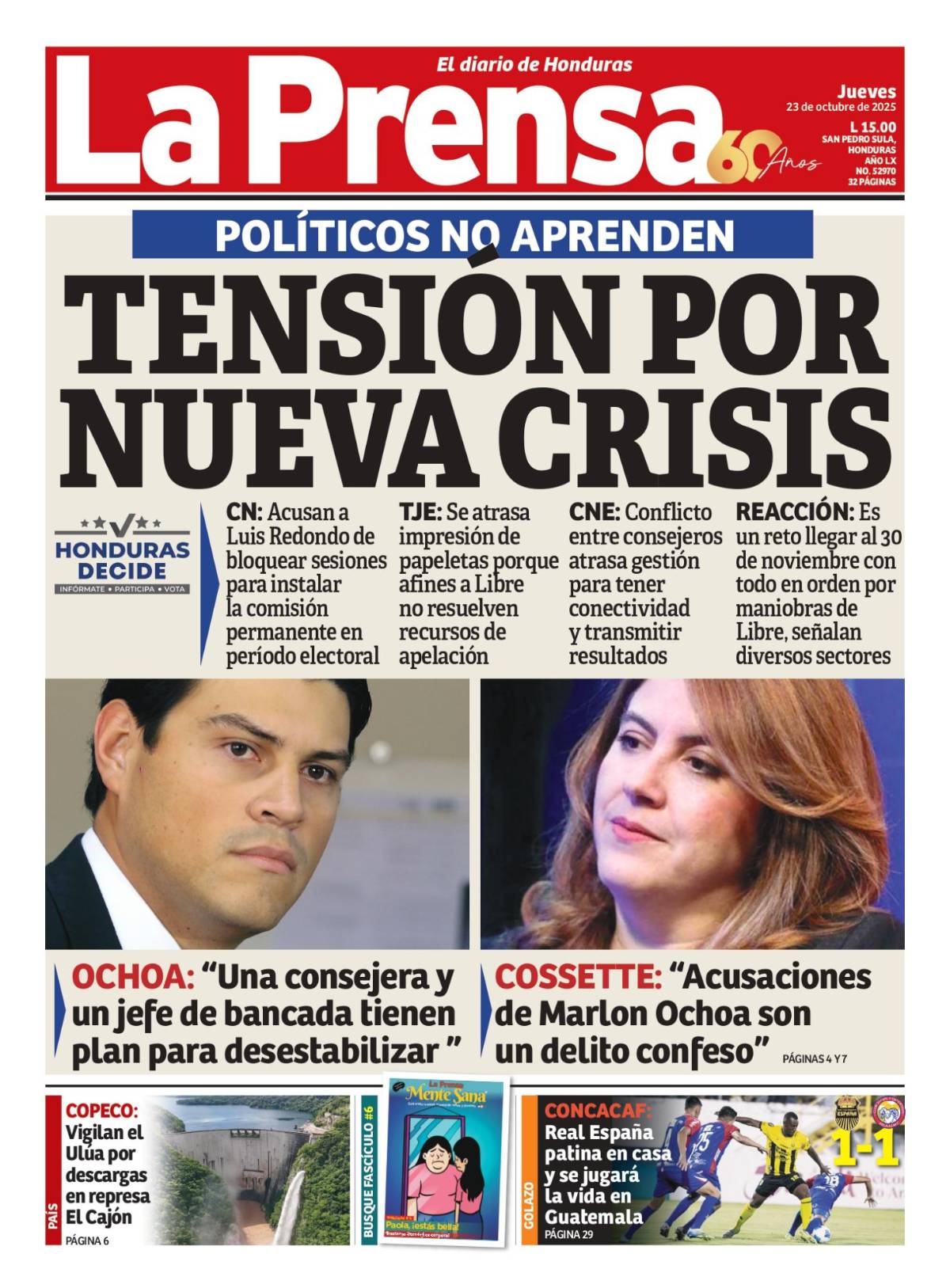Tensión por nueva crisis