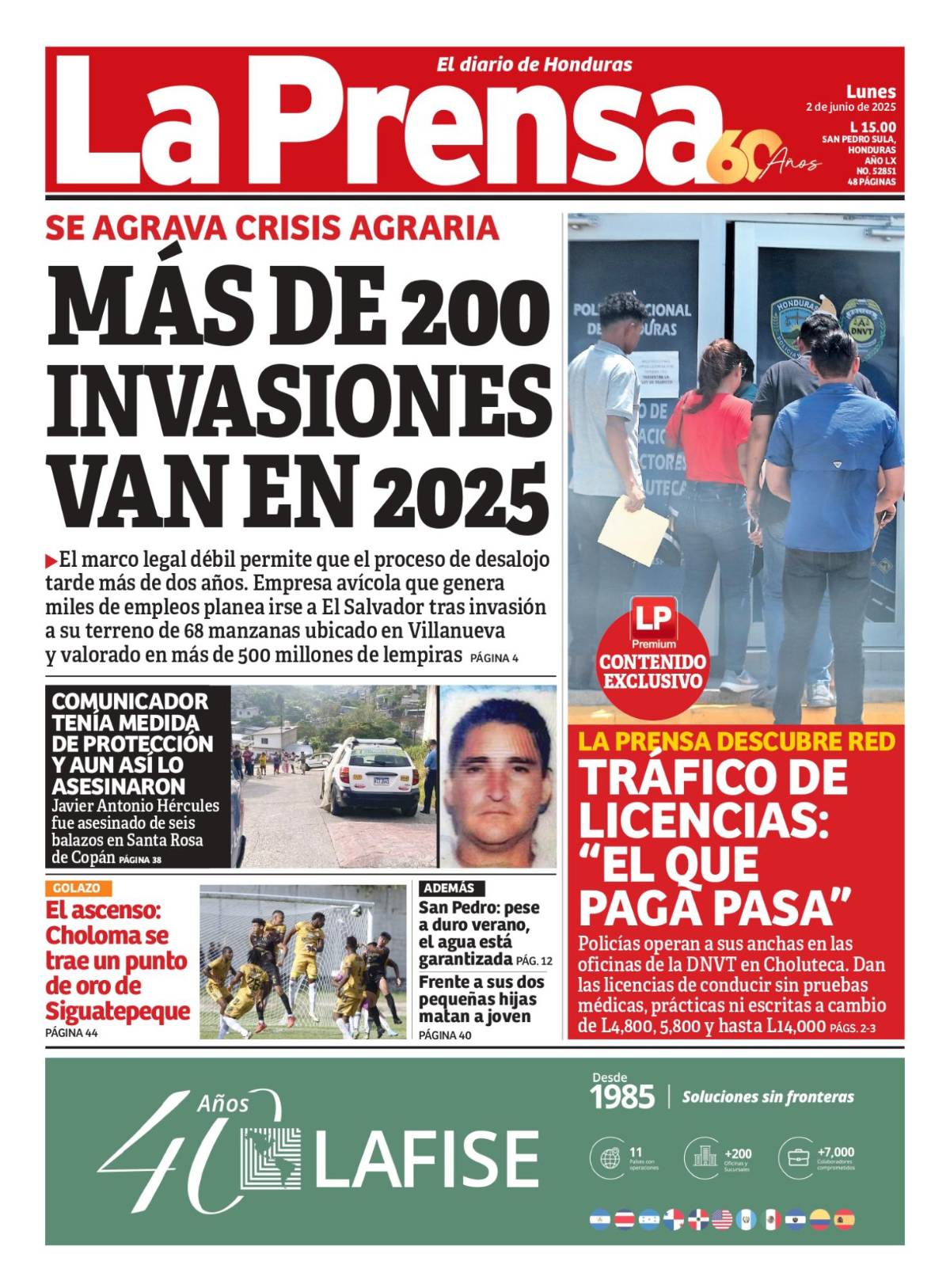 Más de 200 invasiones van en 2025