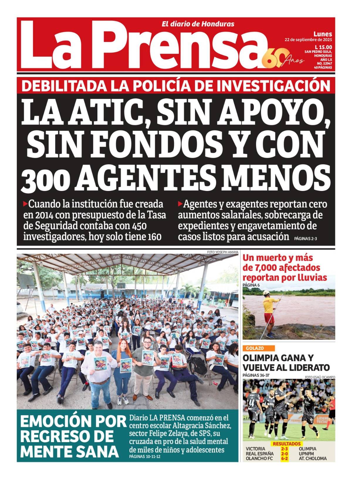 La Atic, sin apoyo, sin fondos y con 300 agentes menos