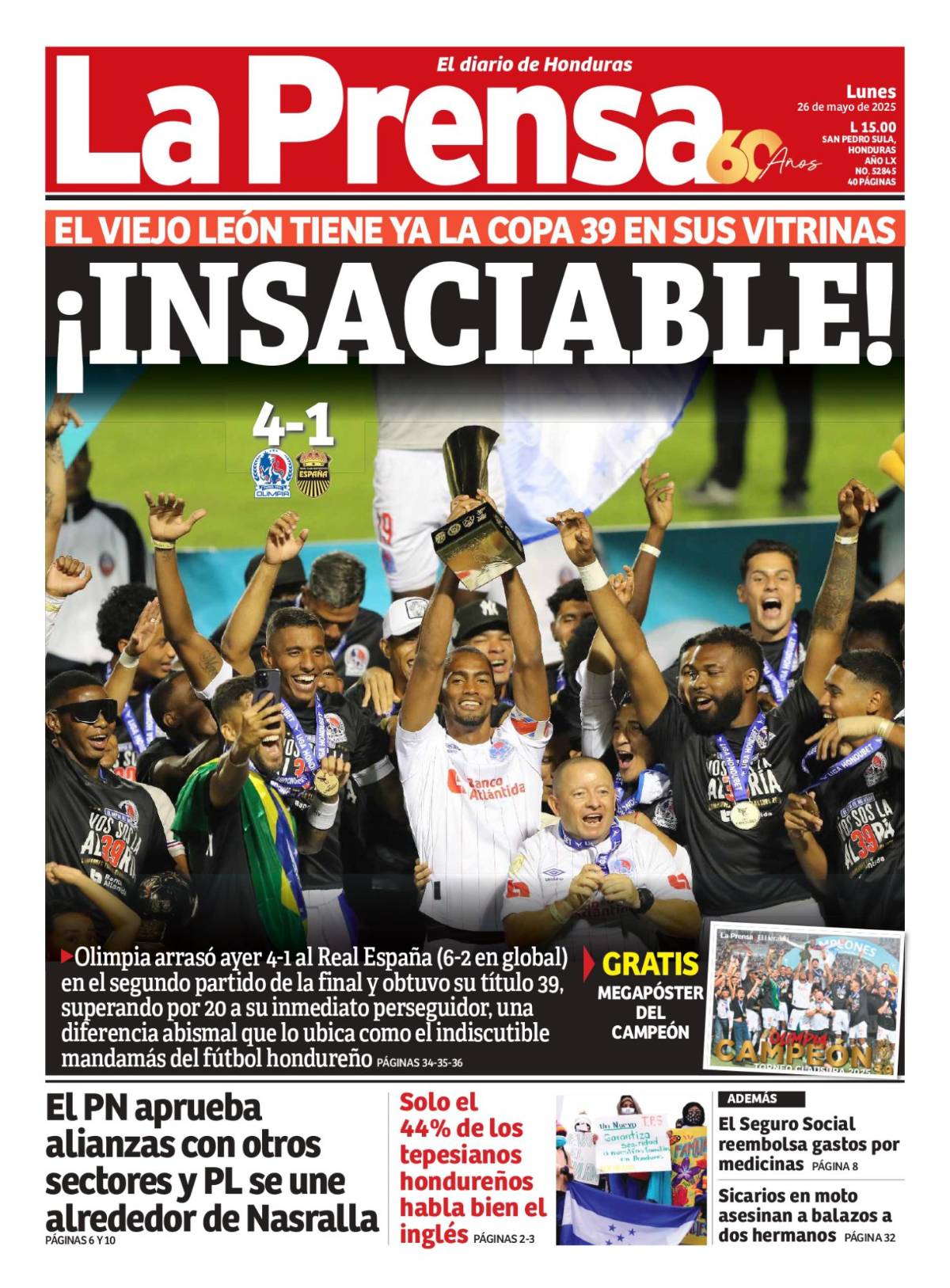 ¡Insaciable !