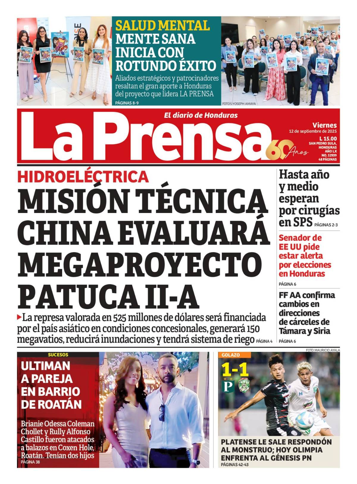 Misión técnica China evaluará megaproyecto Patuca II-A