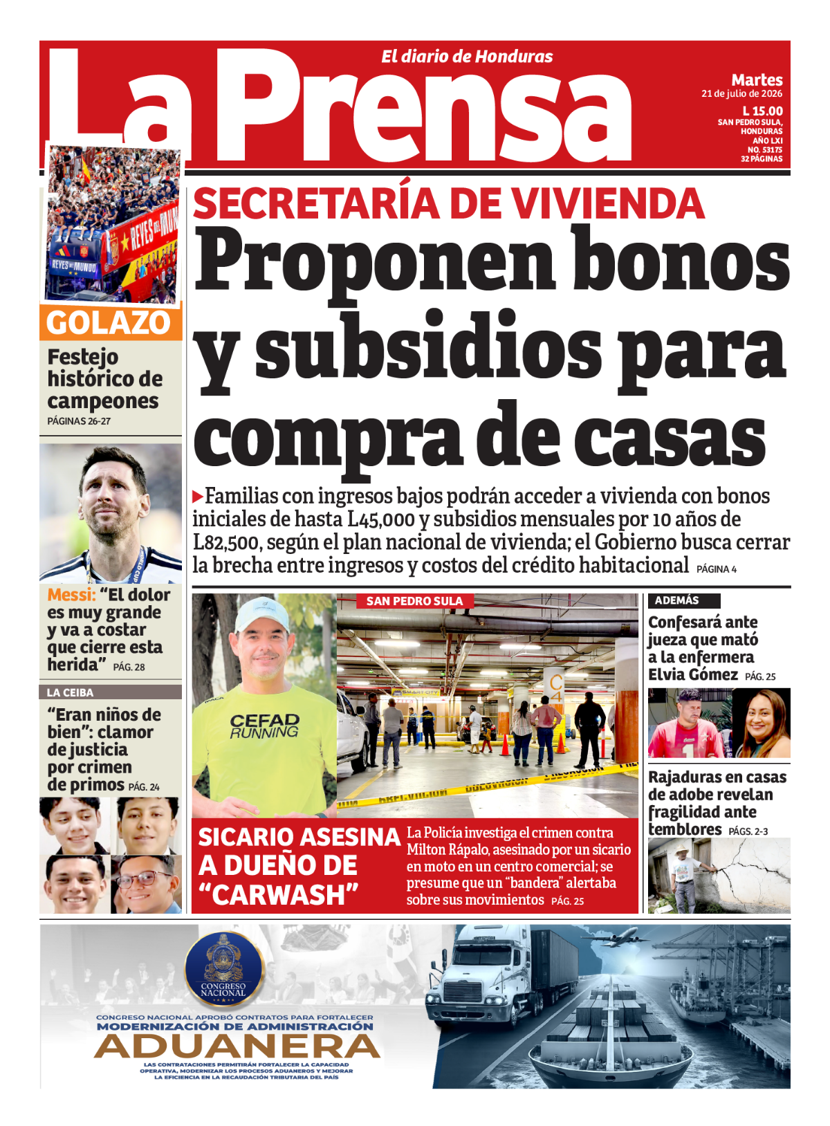 Proponen bonos y subsidios para compra de casas