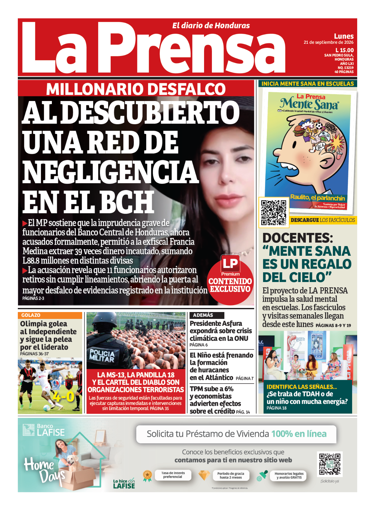 Al descubierto una red de negligencia en el BCH