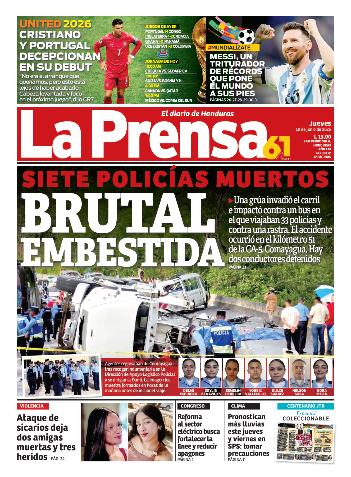 Brutal embestida