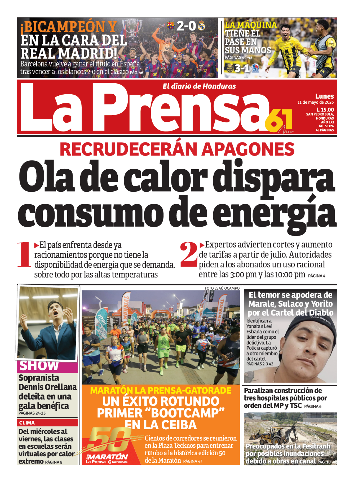 Ola de calor dispara consumo de energía