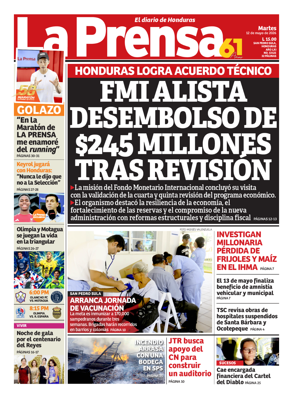 FMI alista desembolso de $245 millones tras revisión