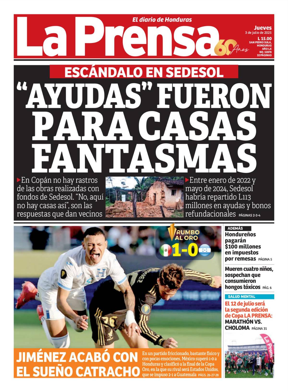 “Ayudas” fueron para casas fantasmas