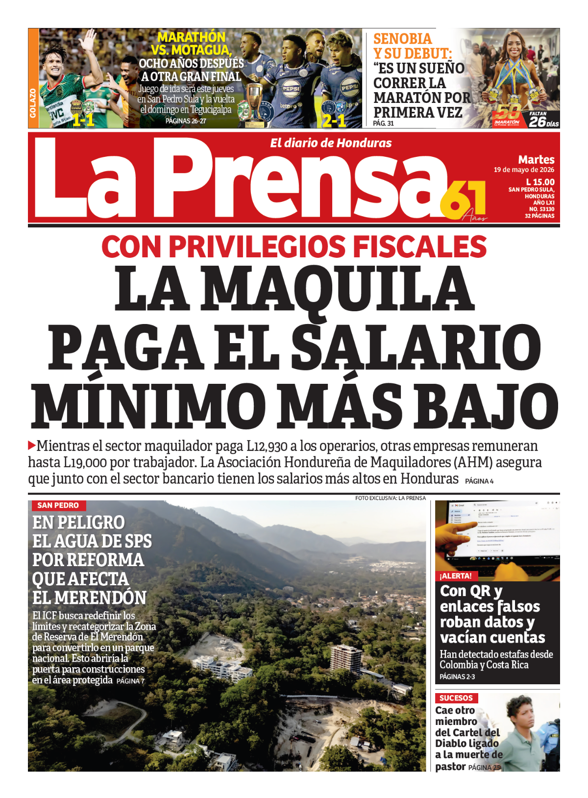 La maquila paga el salario mínimo más bajo