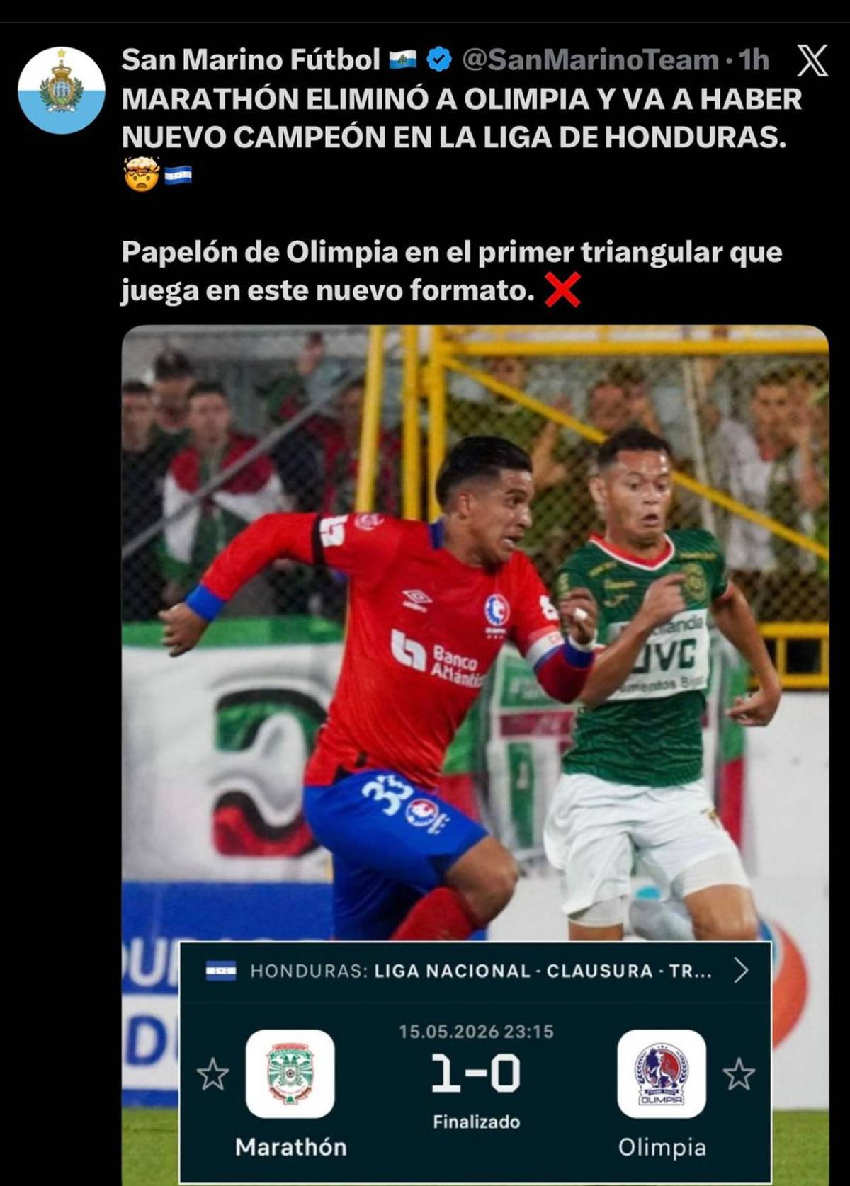 Justicia divina y papelón: reacción de prensa por eliminación de Olimpia ante Marathón