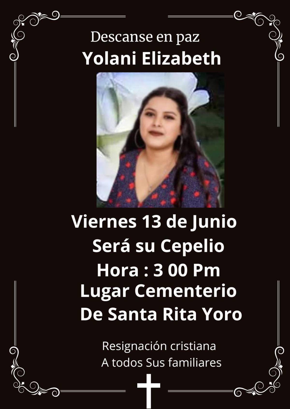 El mensaje de Yolani antes de ser asesinada por su expareja en Santa Rita