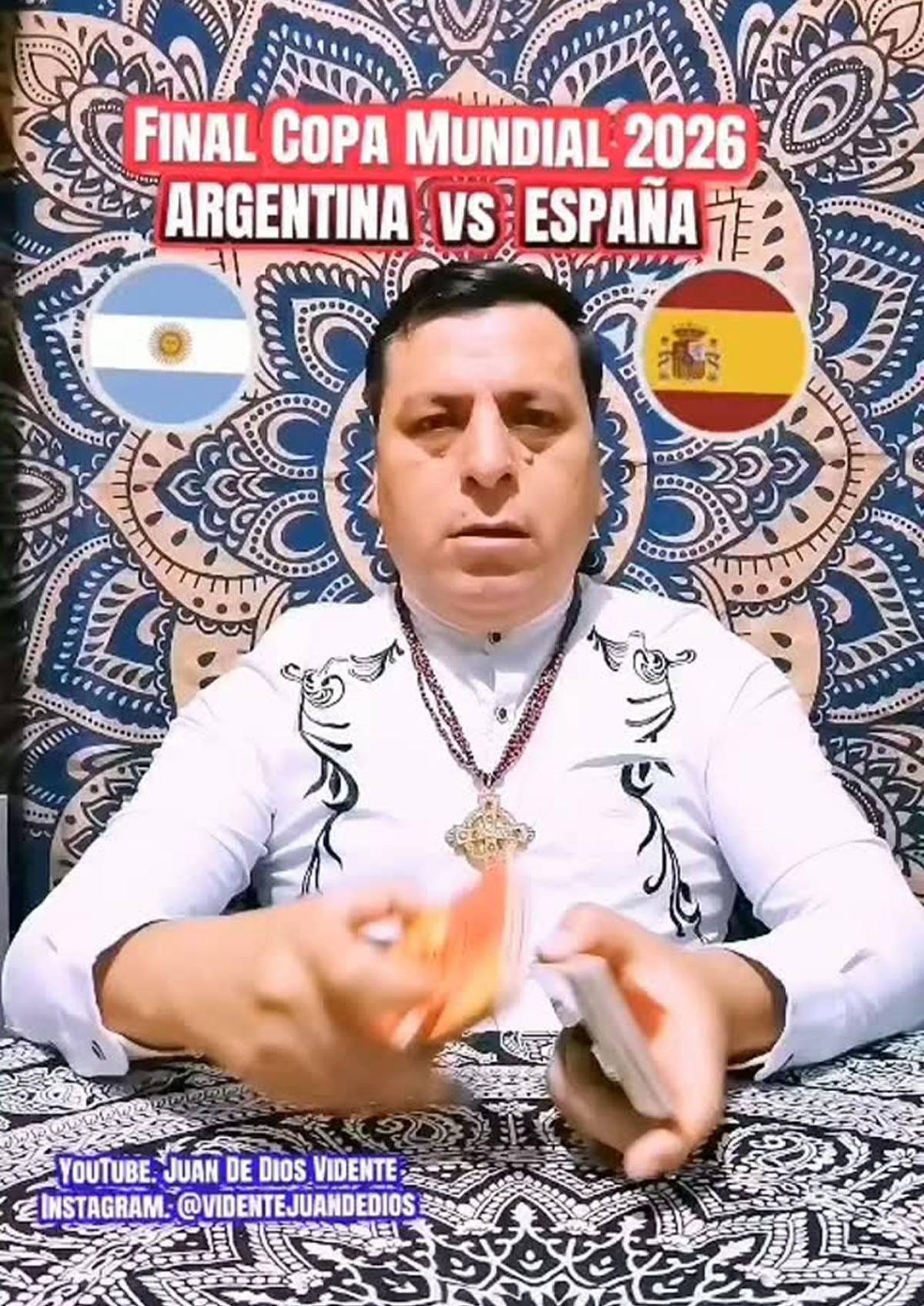 Vidente acertó todos los resultados de Argentina y hace impactante predicción para la final