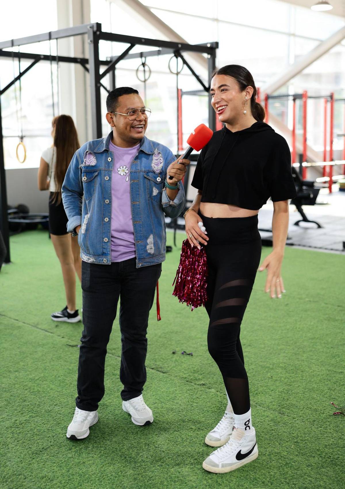 Pomponeras de los TikTokers de Honduras, listas para apoyar ante El Salvador: así se preparán