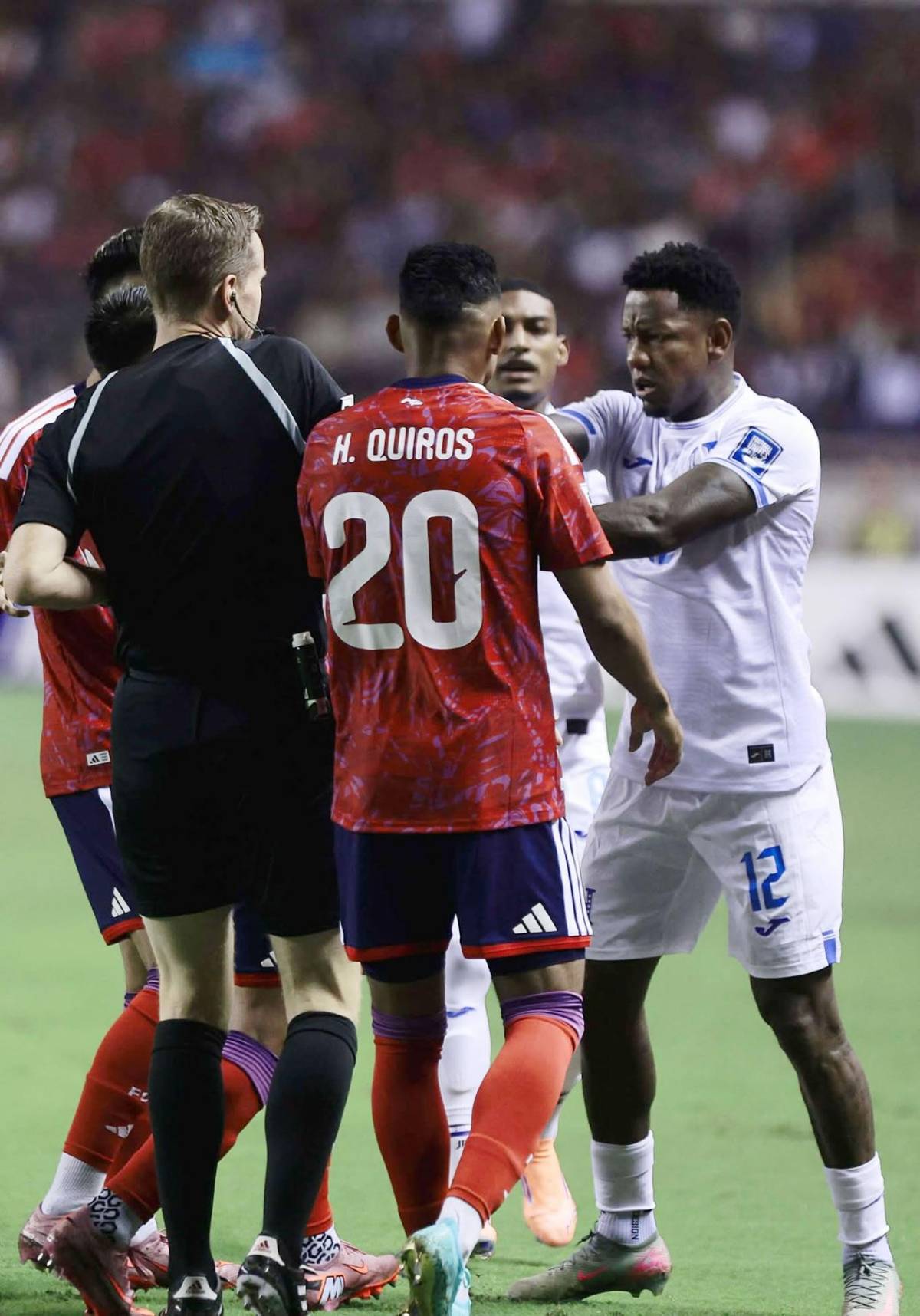 Honduras, afuera del Mundial: decepción, llanto de Rueda y bronca en Costa Rica