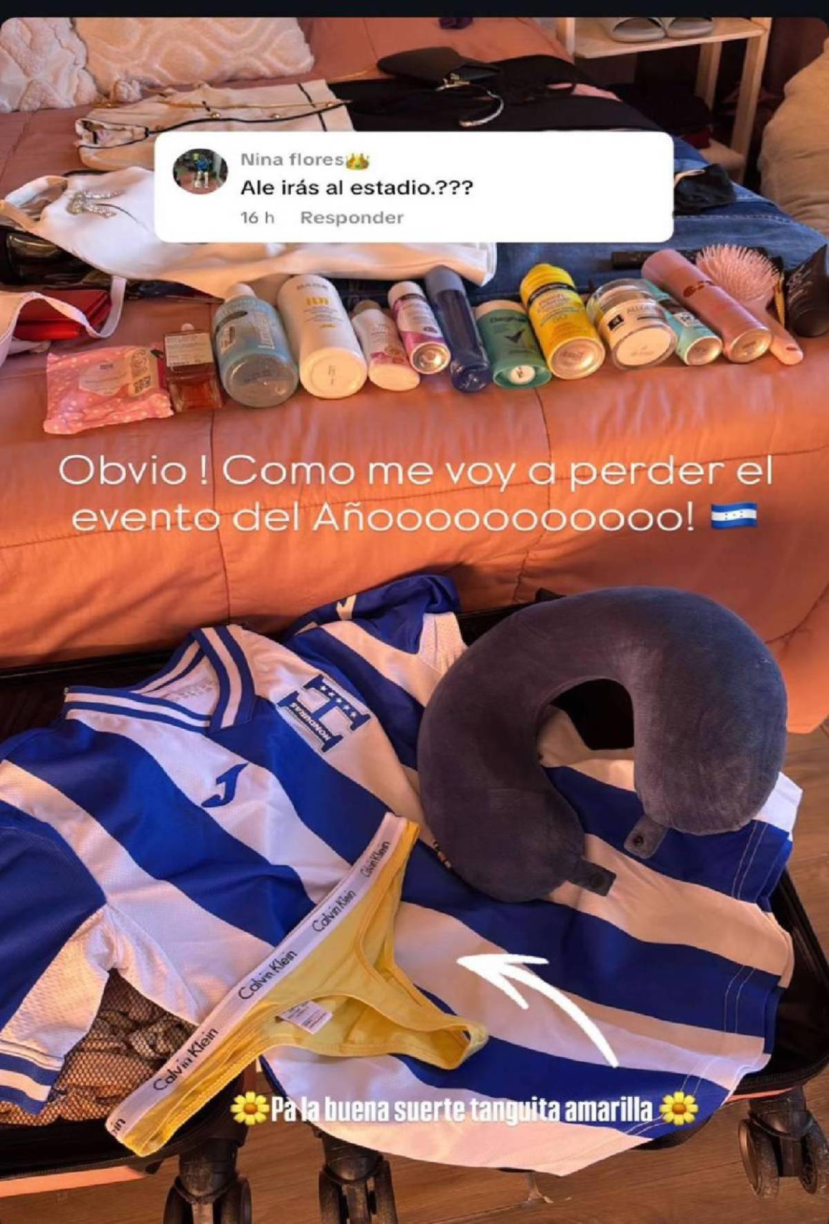 Alejandra Rubio y su atrevida revelación para el partido de tiktokers Honduras - El Salvador