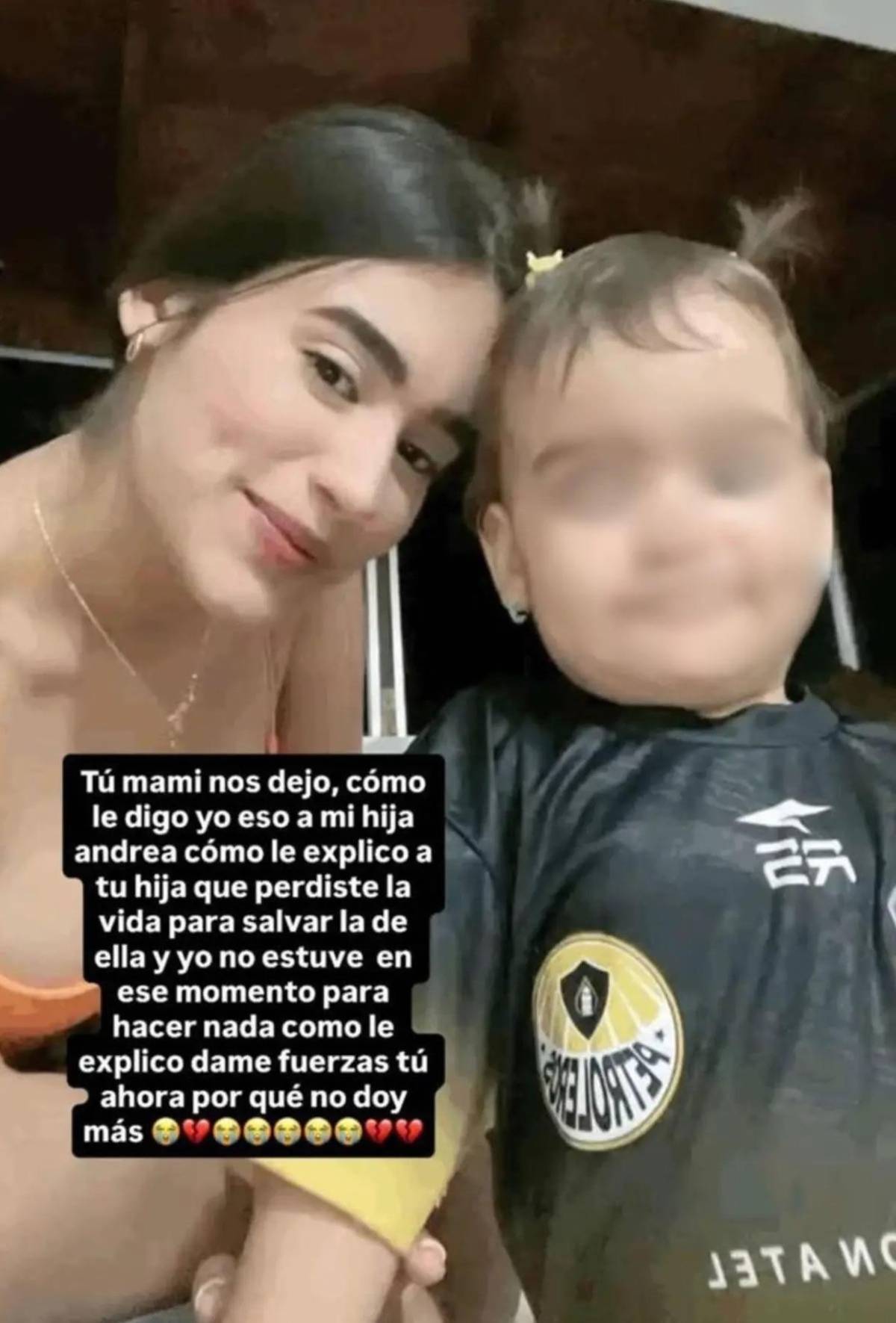 Trágico: esposa de futbolista muere mientras protegía a su bebé en terremotos de Venezuela