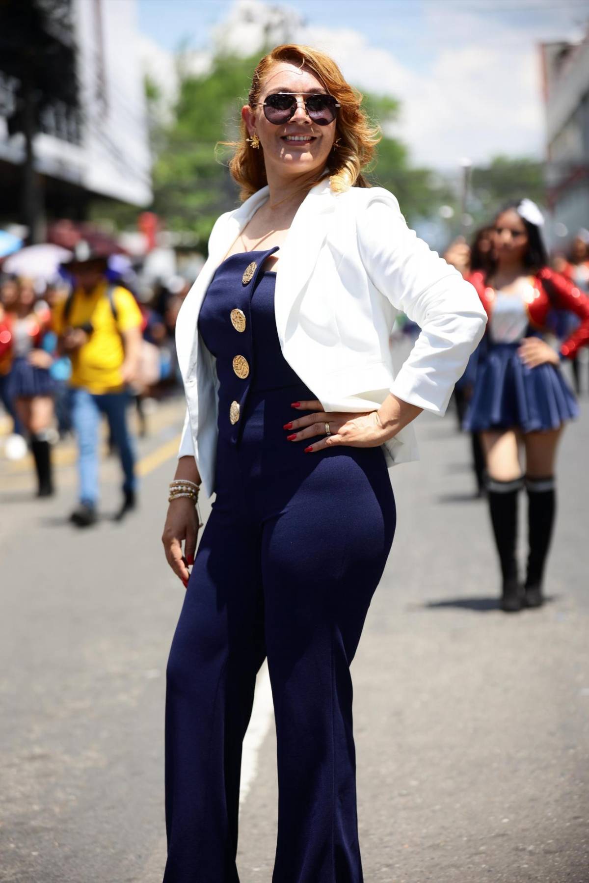 Las maestras y madres más hermosas de los desfiles de San Pedro Sula