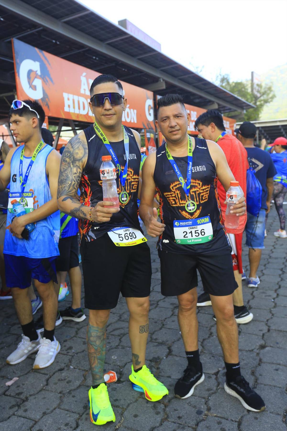 Casancio y satisfacción: emotivas llegadas a la meta de la Maratón de LA PRENSA