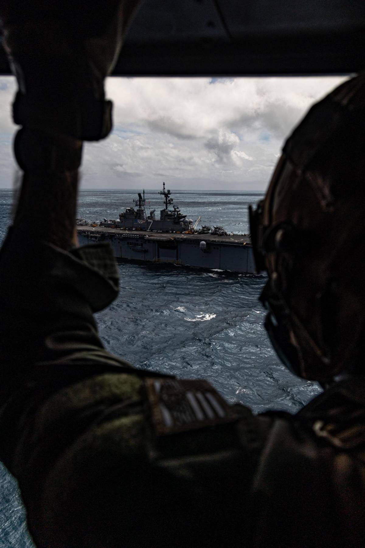 EEUU exhibe su despliegue militar en el Caribe contra el narcotráfico