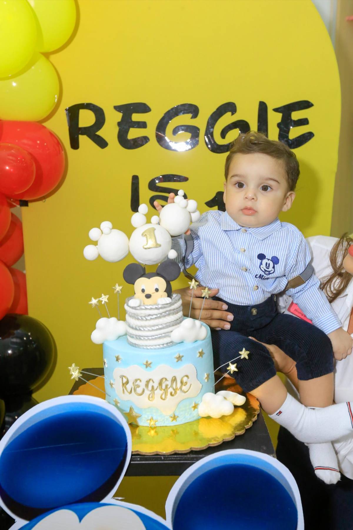 Gratitud y felicidad por el primer cumpleaños de Reggie Paz Ávila