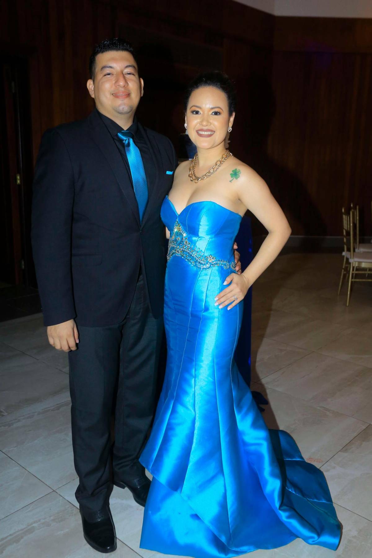 Una noche inolvidable para Edgar Güity y Cindy Canales