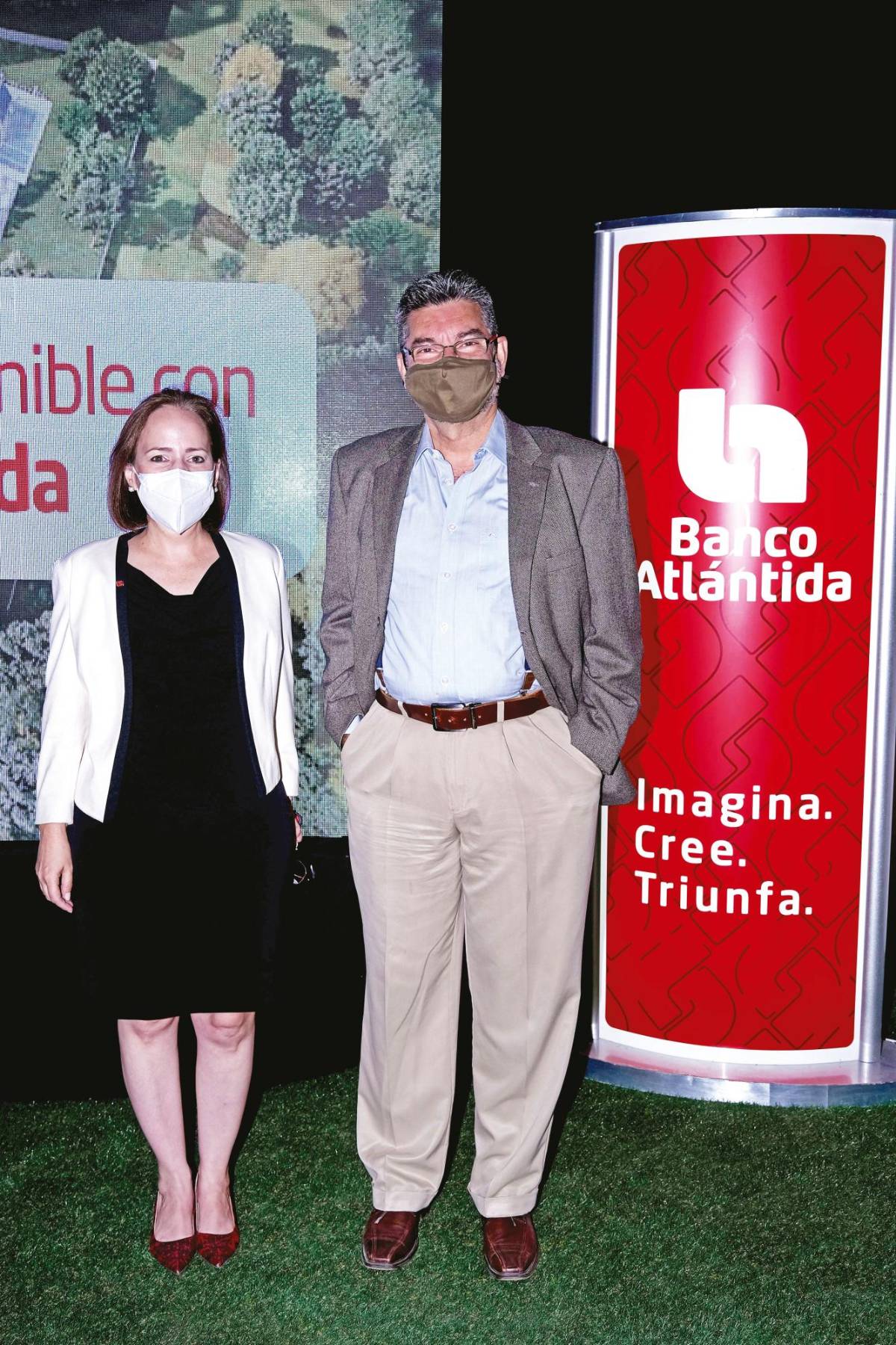 Banco Atlántida e Igvanas Tara Eco City  ofrecen ameno cóctel