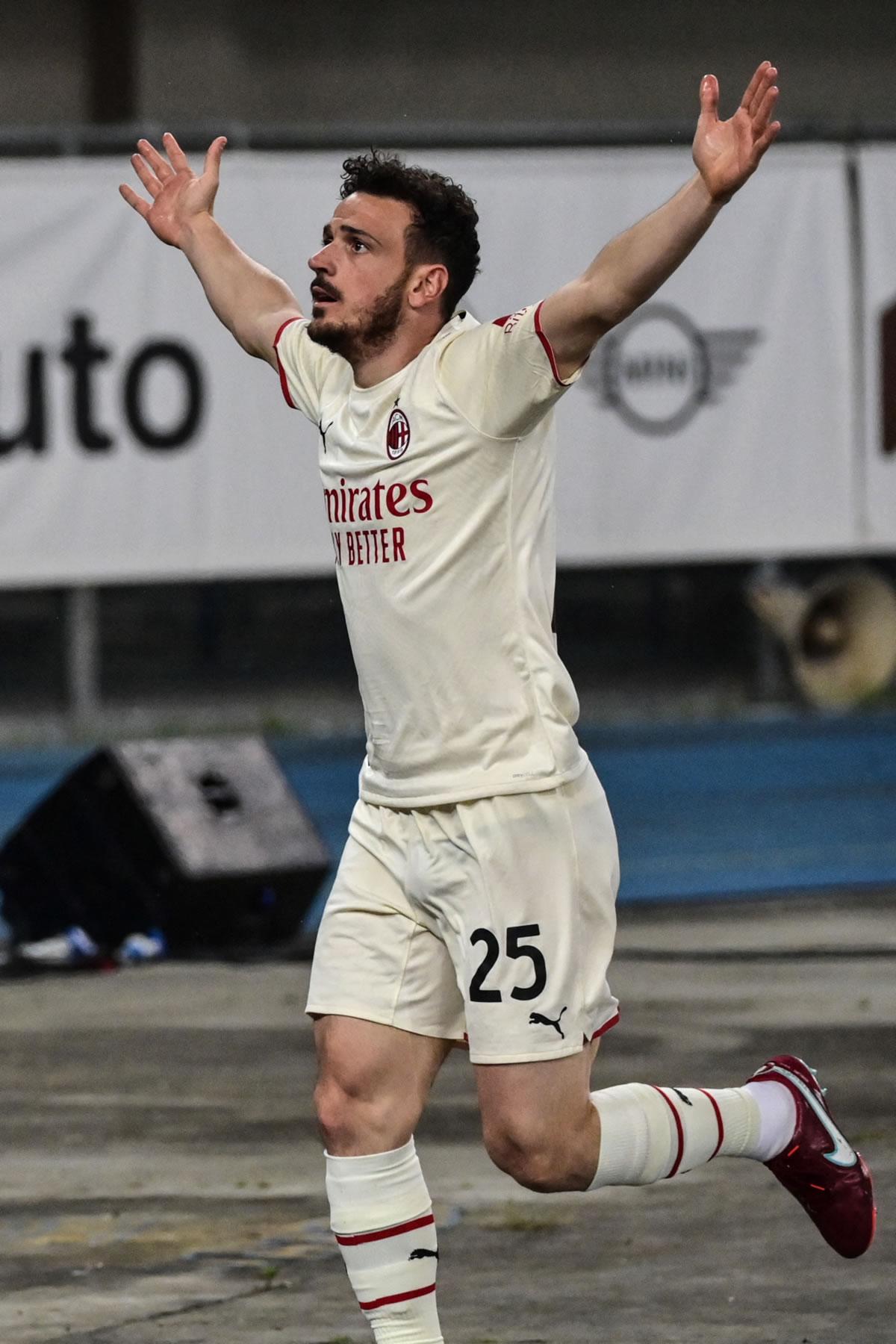 Alessandro Florenzi cerró la victoria del AC Milan.