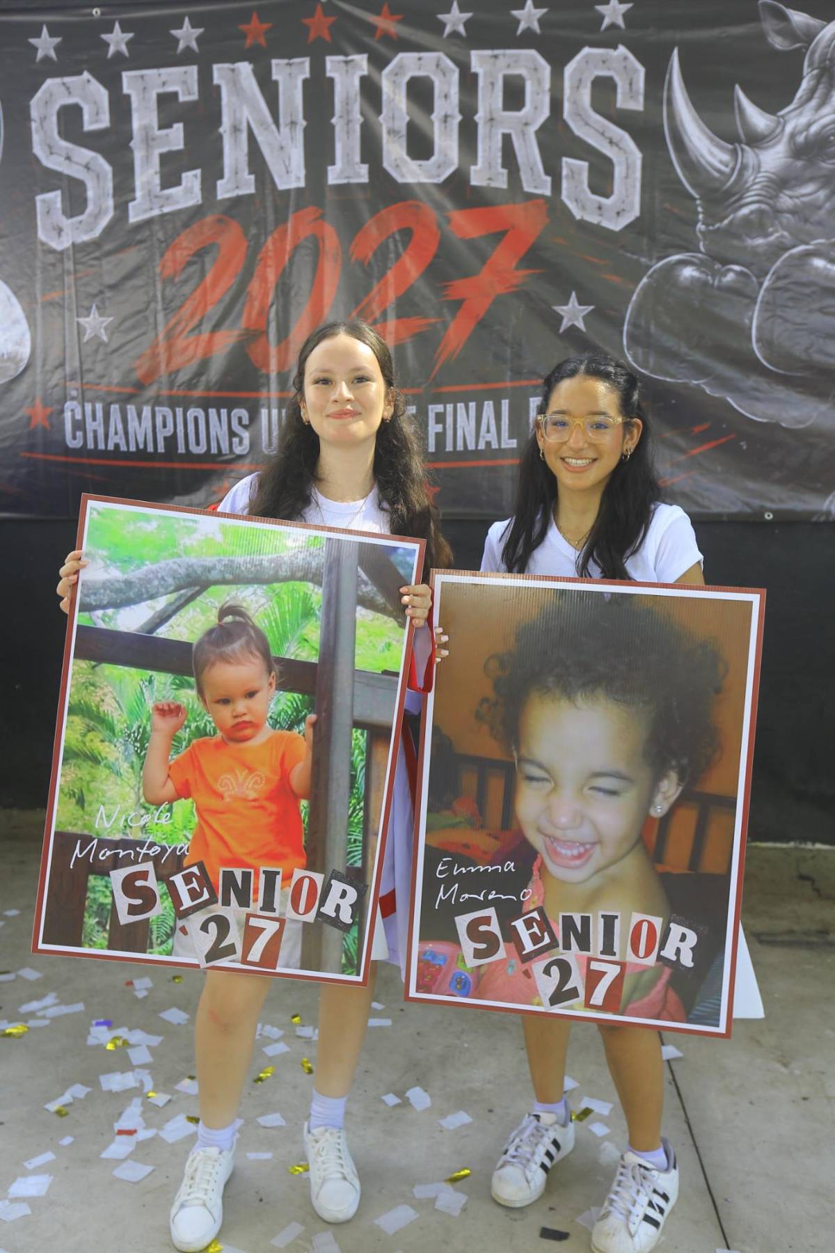 Así fue la alegre bienvenida de los Seniors 2027 de Happy New Dawn