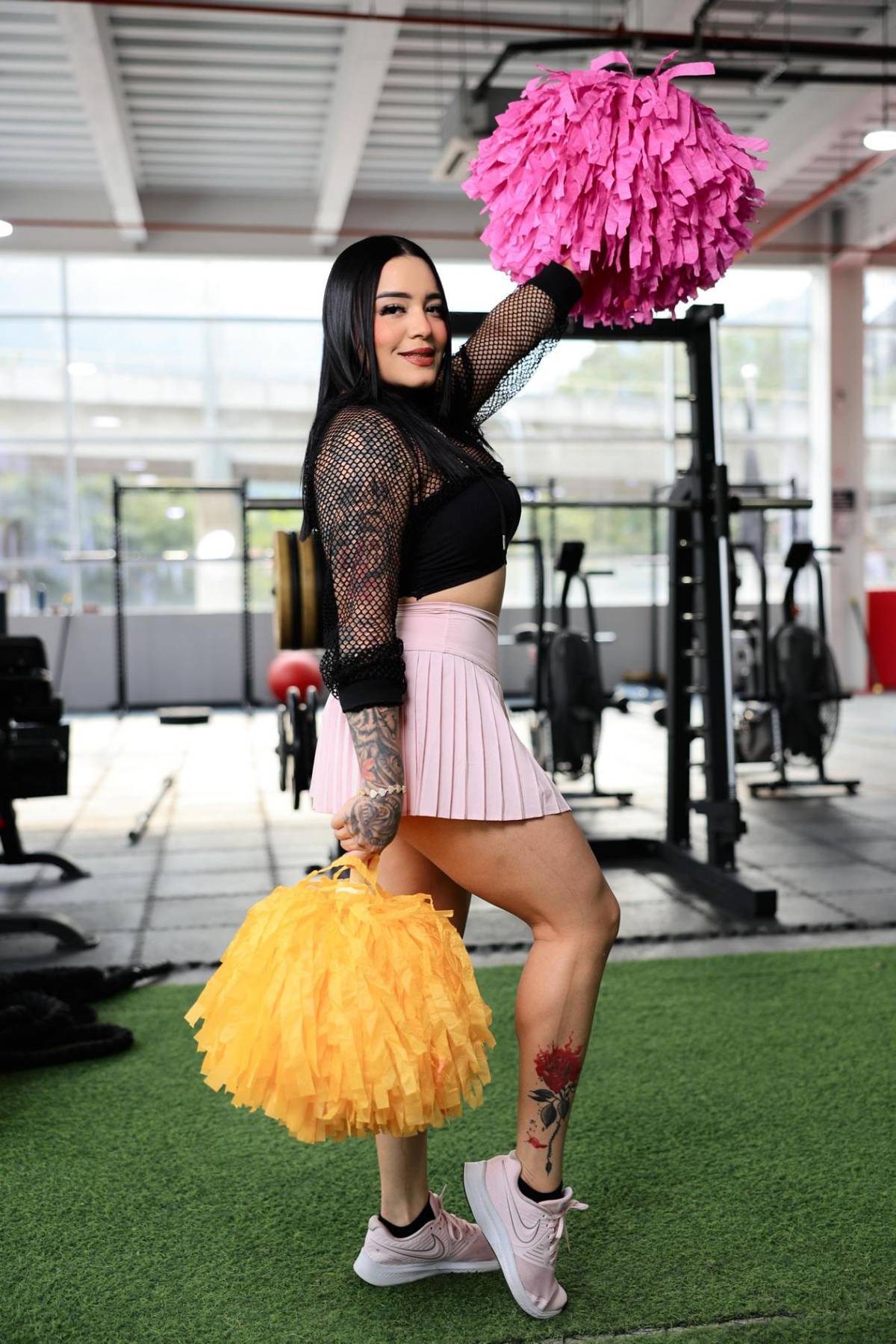 Pomponeras de los TikTokers de Honduras, listas para apoyar ante El Salvador: así se preparán