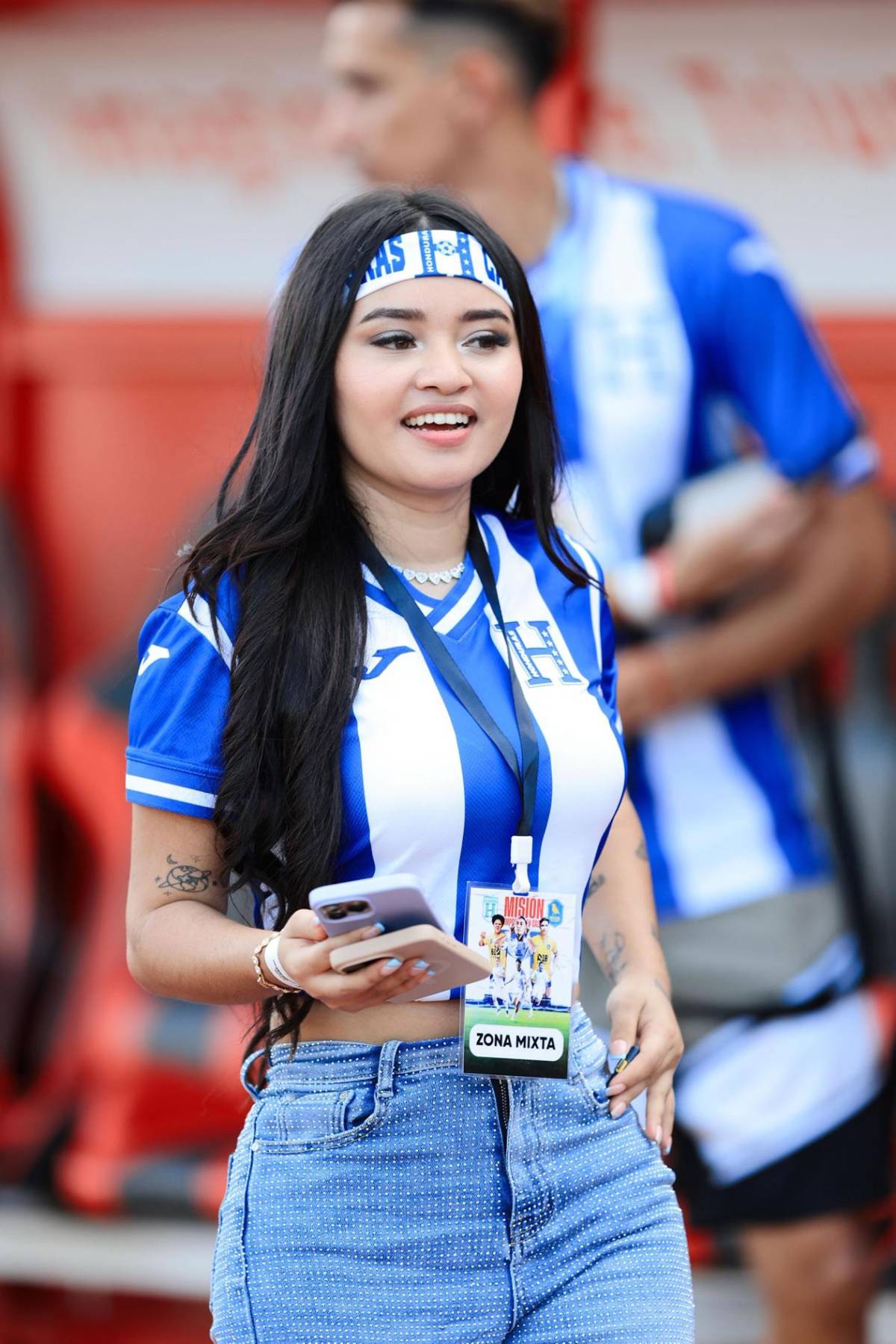 Milagro Flores con sexy look: las bellas chicas en el partido de Tiktokers Honduras vs Brasil
