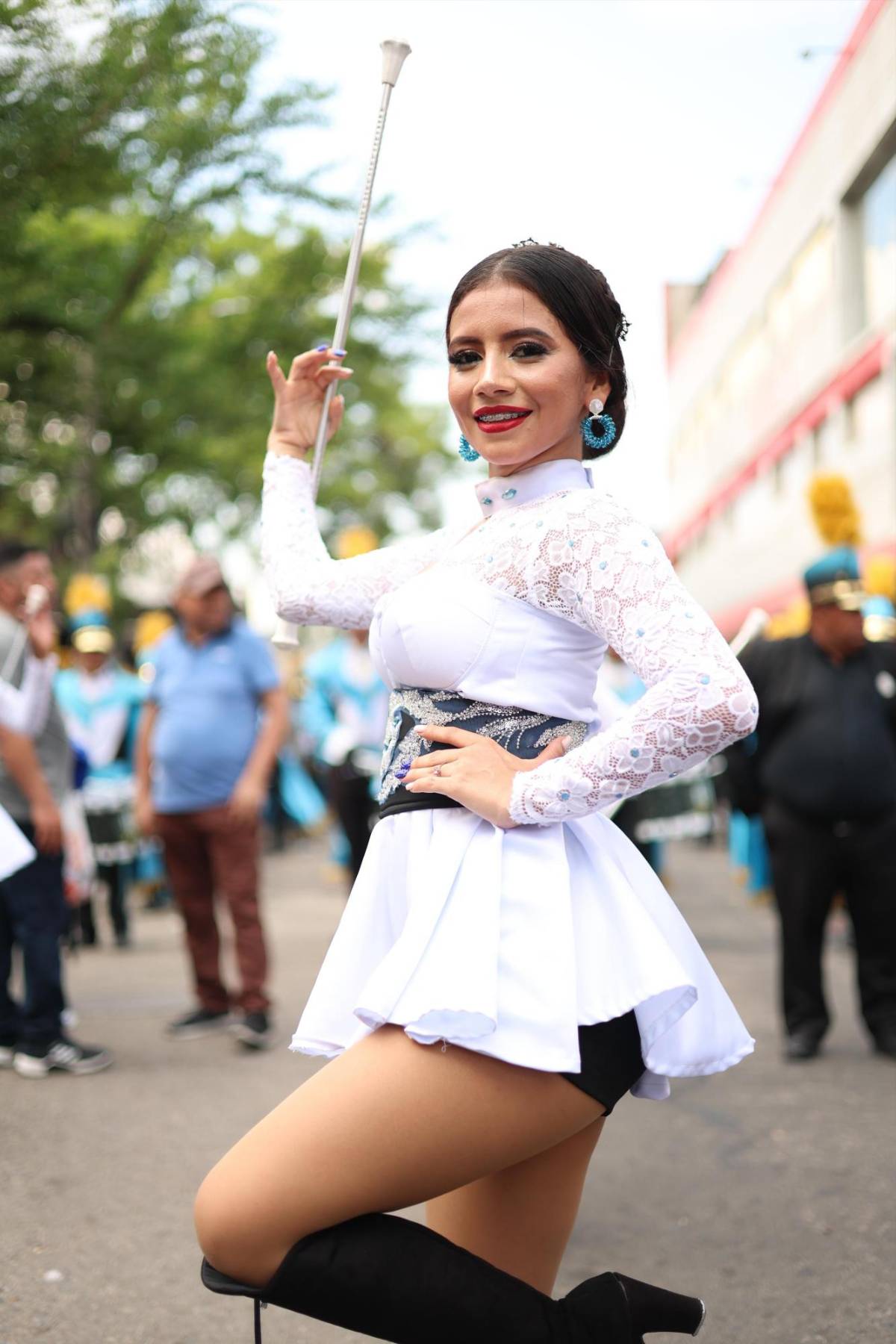 Natalia Saybe, la palillona del JTR que iluminó con su belleza