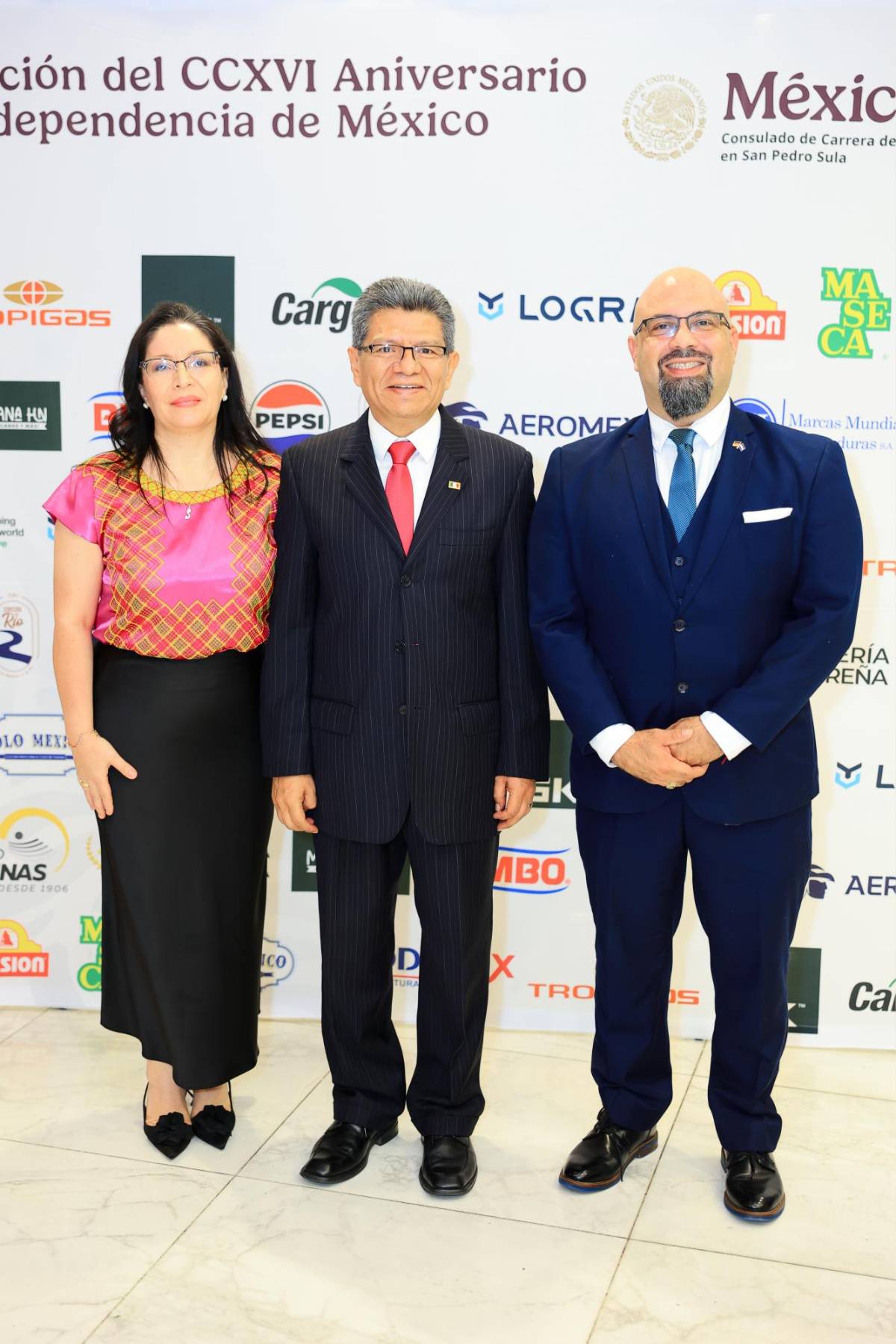 México celebra su Independencia en San Pedro Sula con música y tradición