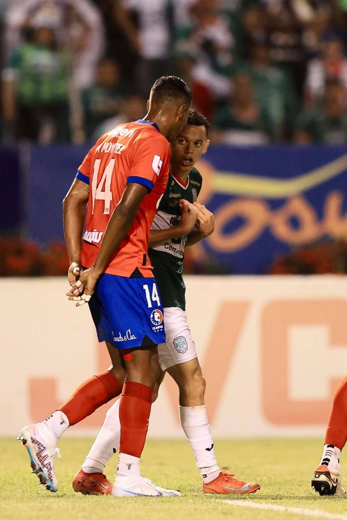 Marathón - Olimpia: bronca, enfado de Lavallén y ¿quién es la chelita en la final?