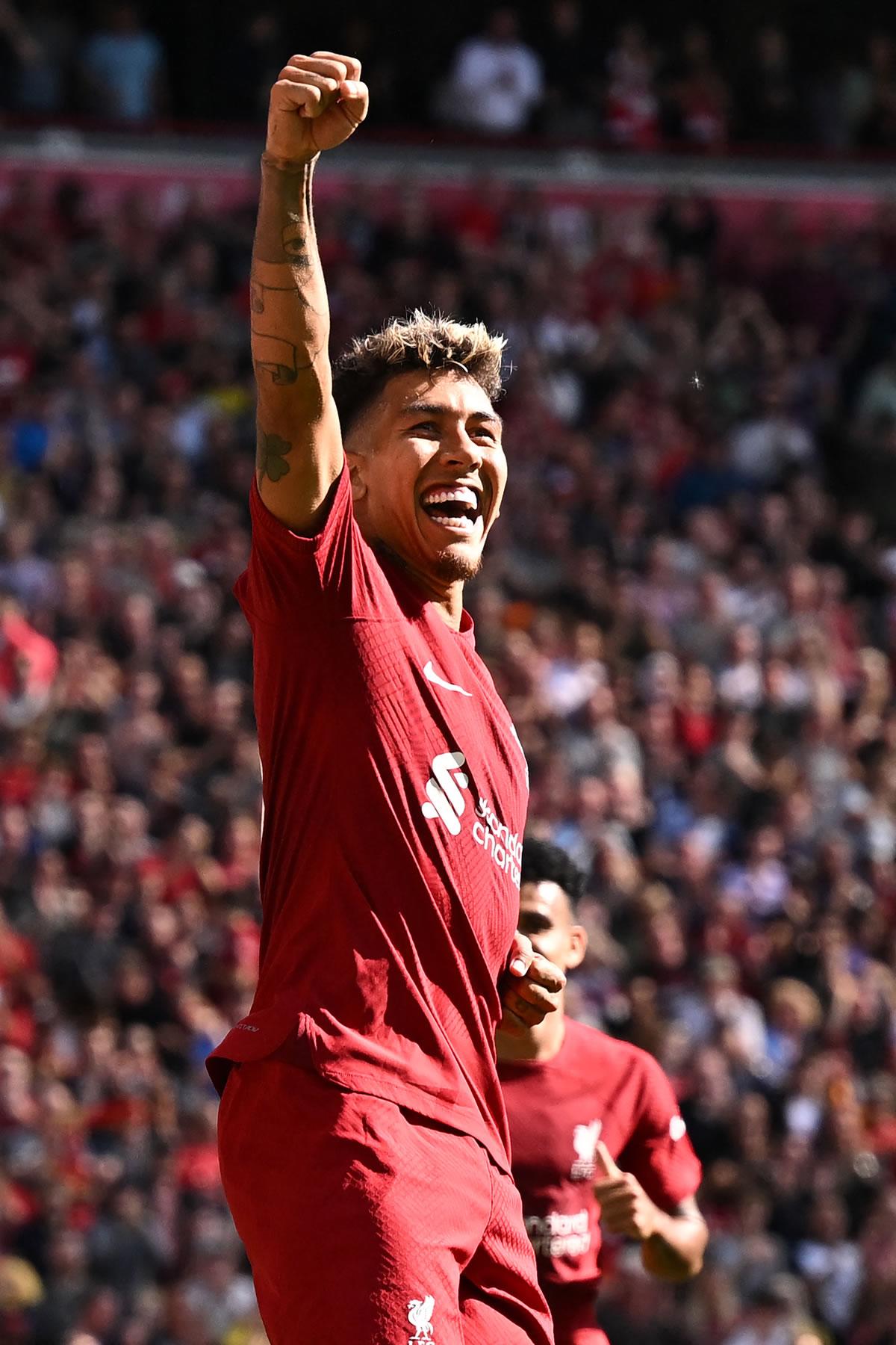 Roberto Firmino fue la figura del partido. El brasileño dio dos asistencias y marcó dos goles.